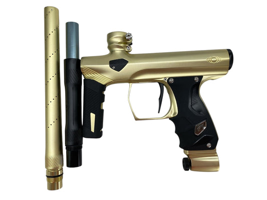Used MINT Sp Shocker Era Paintball Gun Gold Paintball Gun from CPXBrosPaintball Buy/Sell/Trade Paintball Markers, New Paintball Guns, Paintball Hoppers, Paintball Masks, and Hormesis Headbands
