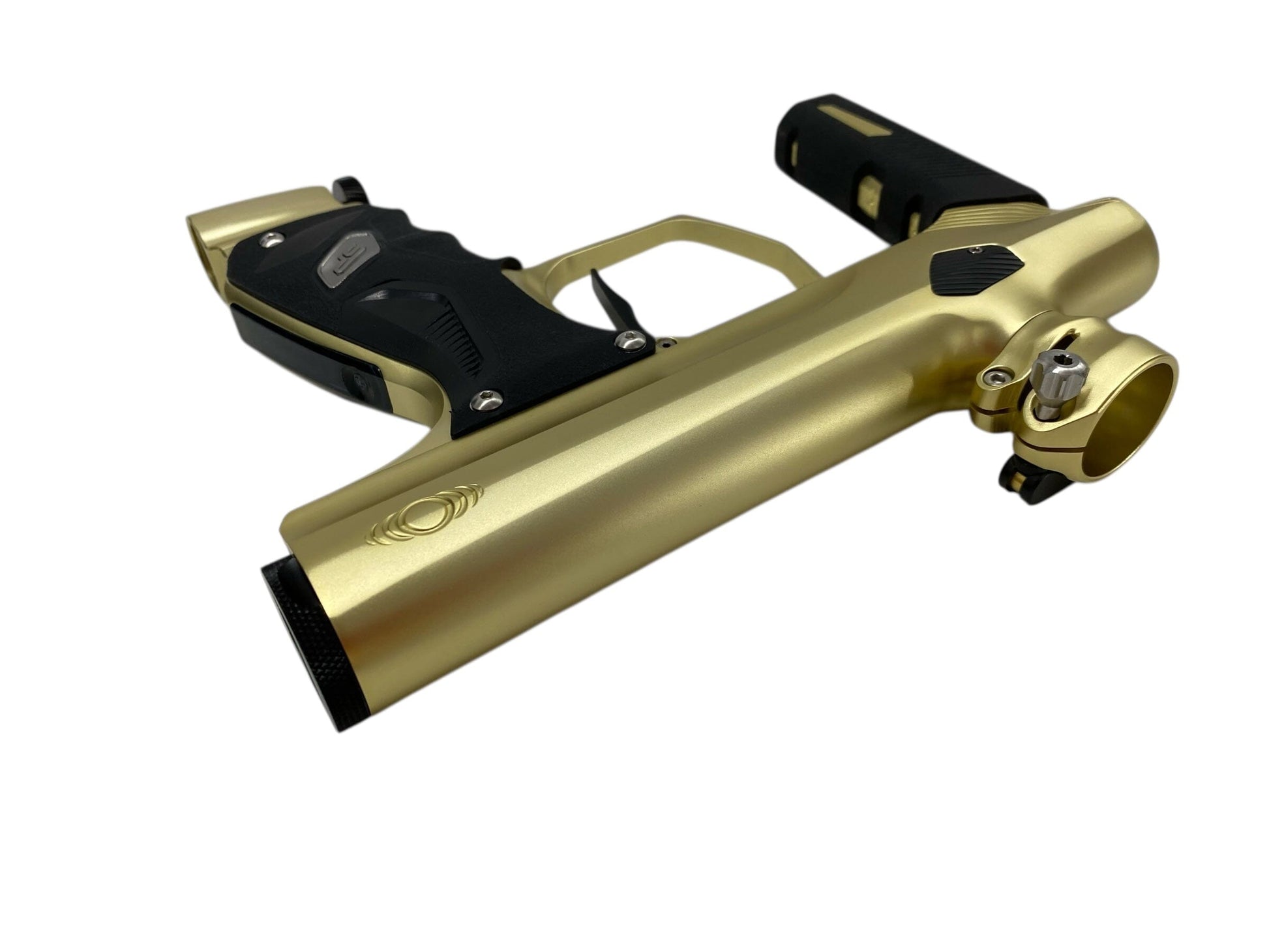 Used MINT Sp Shocker Era Paintball Gun Gold Paintball Gun from CPXBrosPaintball Buy/Sell/Trade Paintball Markers, New Paintball Guns, Paintball Hoppers, Paintball Masks, and Hormesis Headbands