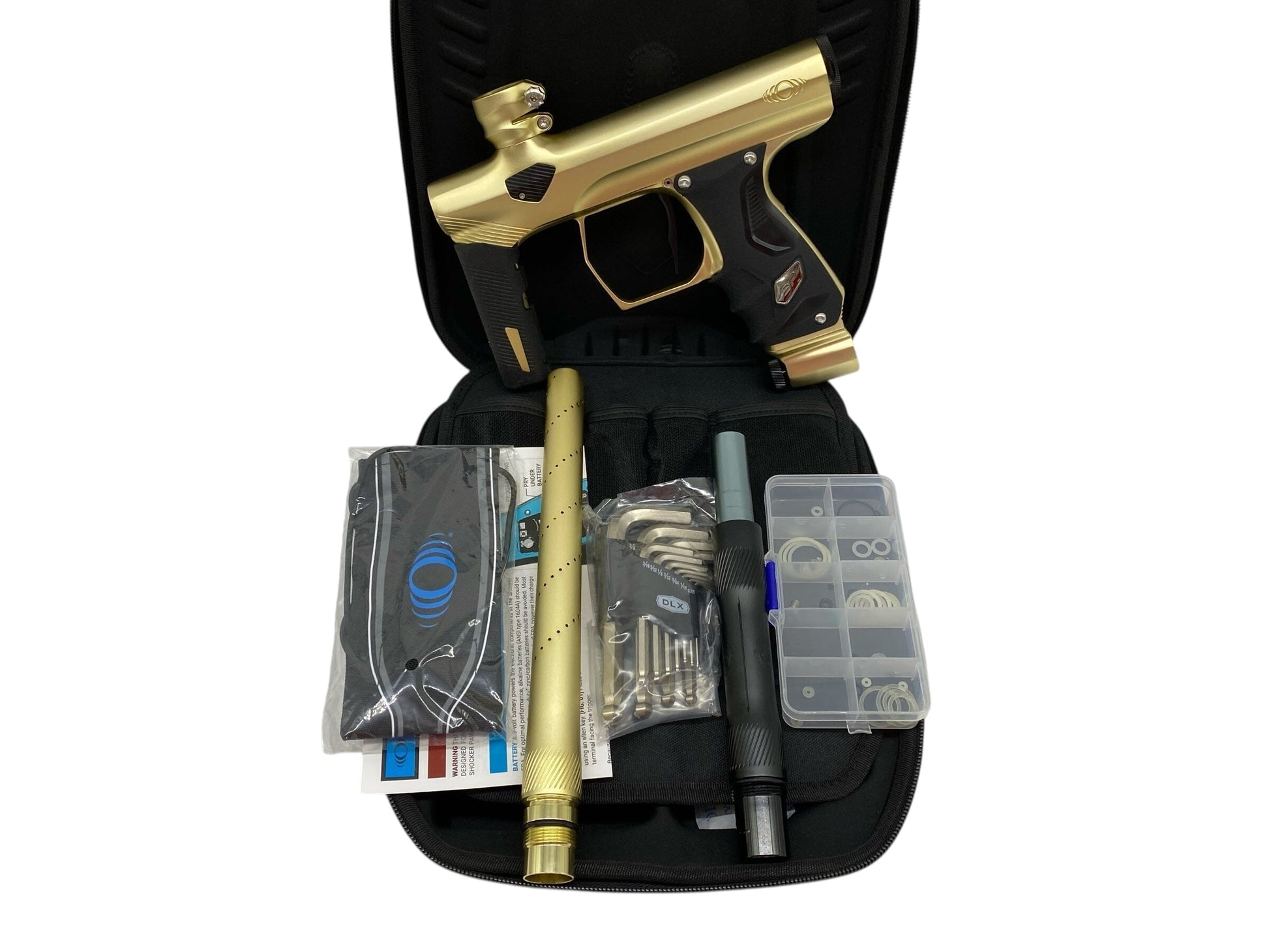Used MINT Sp Shocker Era Paintball Gun Gold Paintball Gun from CPXBrosPaintball Buy/Sell/Trade Paintball Markers, New Paintball Guns, Paintball Hoppers, Paintball Masks, and Hormesis Headbands