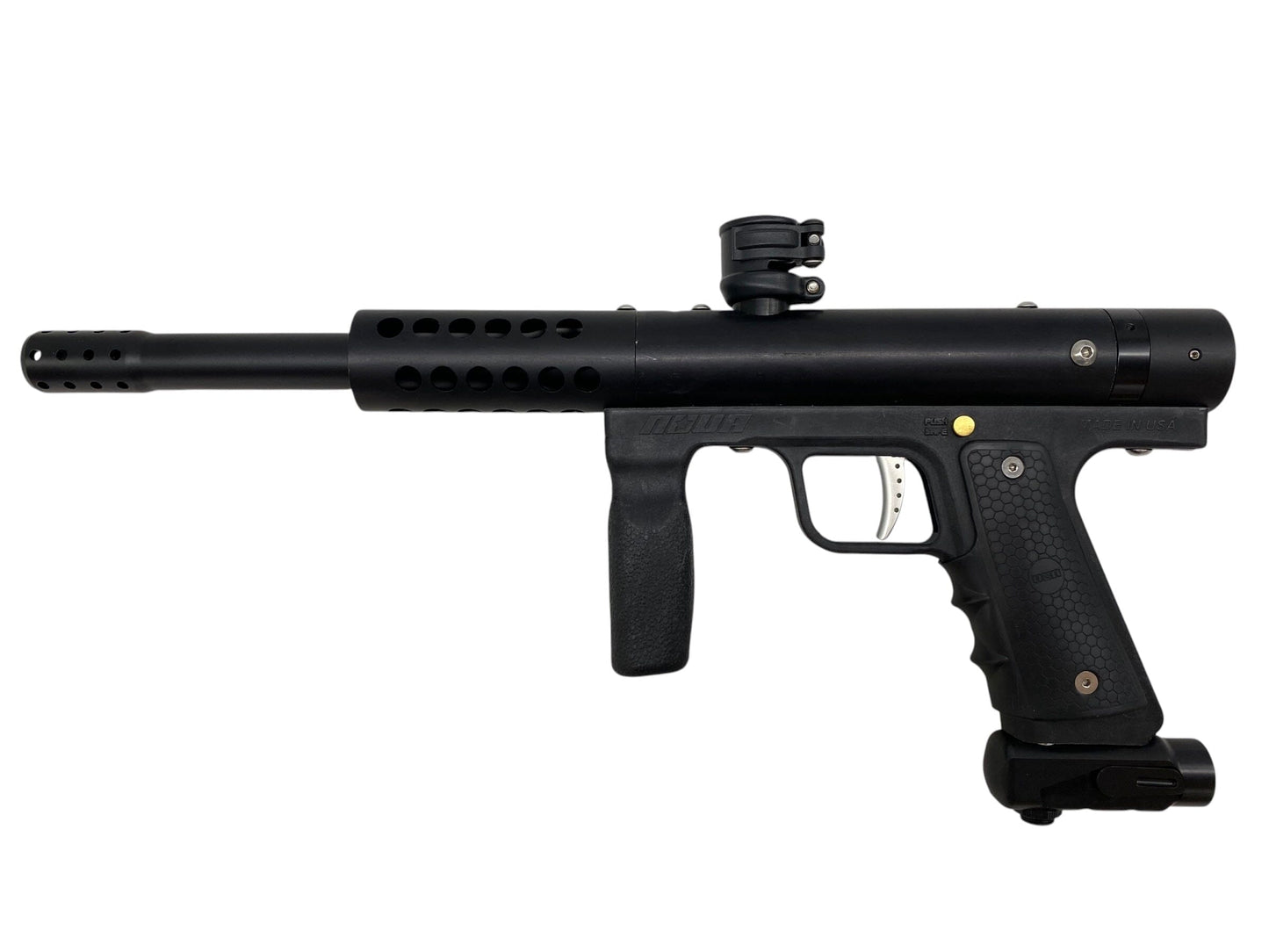 Used N4 ODIN Black with Black Accents Paintball Gun Paintball Gun from CPXBrosPaintball Buy/Sell/Trade Paintball Markers, New Paintball Guns, Paintball Hoppers, Paintball Masks, and Hormesis Headbands