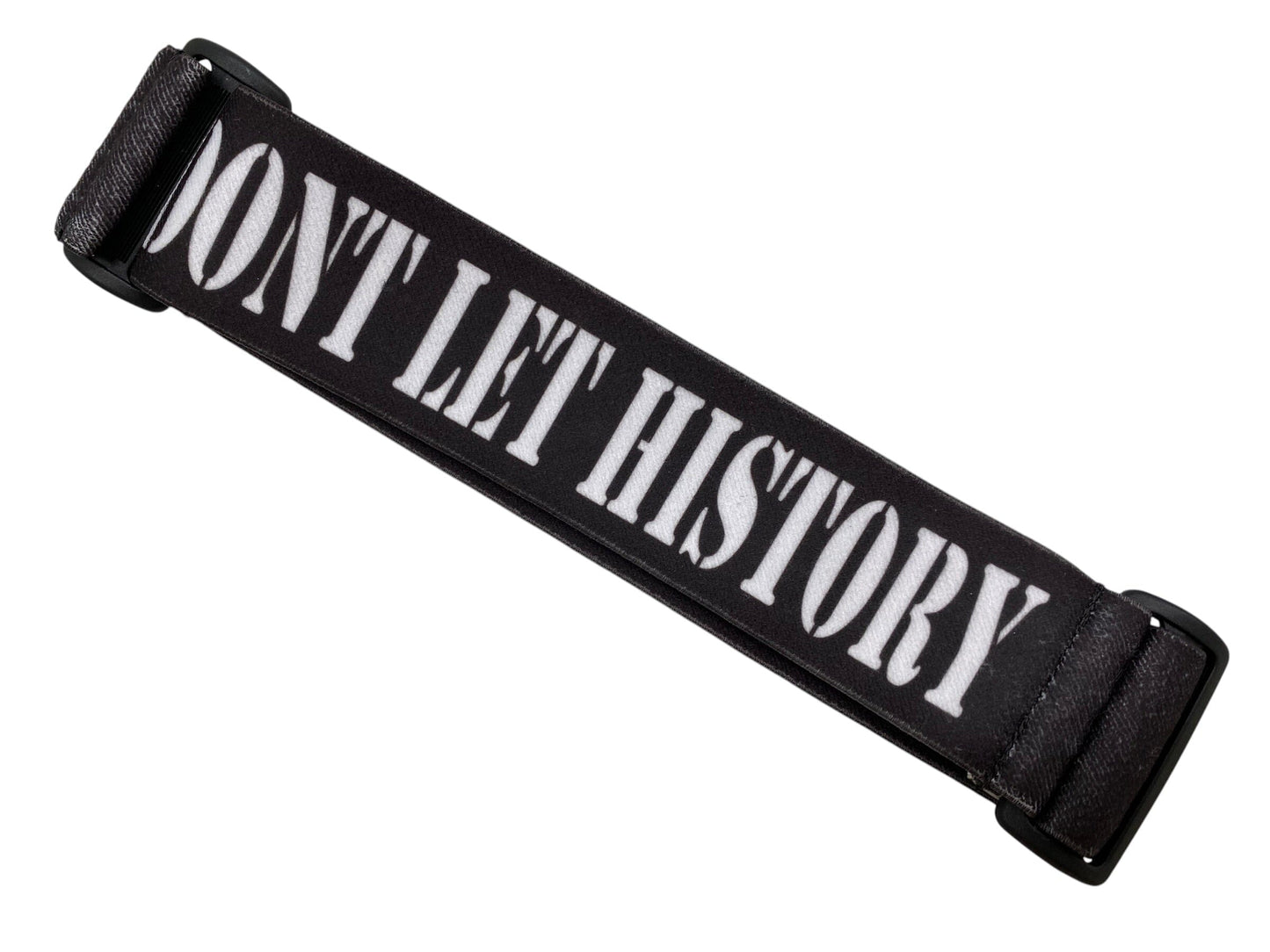 Used NEW 724 CUSTOMS Mask Strap : NEVER LET HISTORY REPEAT ITSELF Paintball Gun from CPXBrosPaintball Buy/Sell/Trade Paintball Markers, New Paintball Guns, Paintball Hoppers, Paintball Masks, and Hormesis Headbands