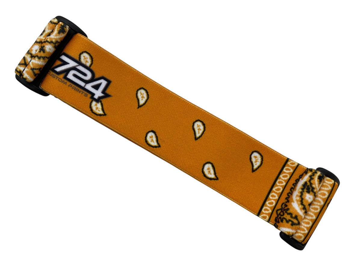 Used NEW 724 CUSTOMS Mask Strap Orange Bandana Paintball Gun from CPXBrosPaintball Buy/Sell/Trade Paintball Markers, New Paintball Guns, Paintball Hoppers, Paintball Masks, and Hormesis Headbands