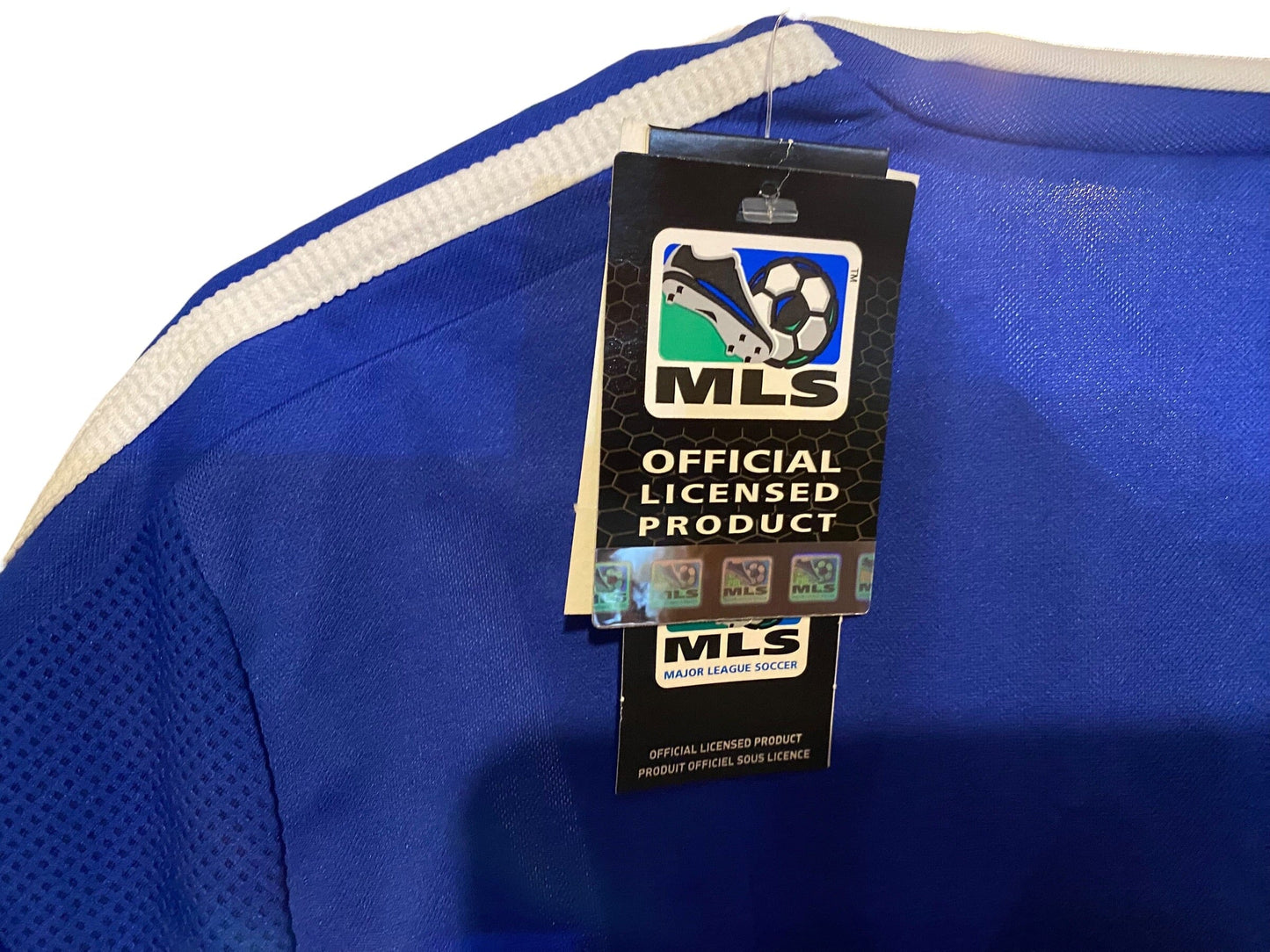 Used NEW Addidas Official MLS Soccer Jersey : BLUE SIZE MEDIUM Paintball Gun from CPXBrosPaintball Buy/Sell/Trade Paintball Markers, New Paintball Guns, Paintball Hoppers, Paintball Masks, and Hormesis Headbands