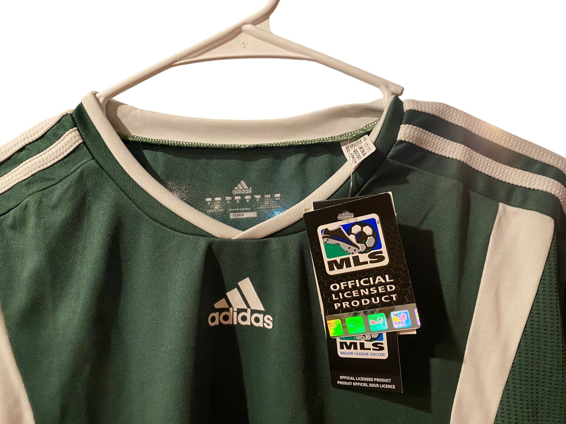 Used NEW Addidas Official MLS Soccer Jersey : GREEN SIZE MEDIUM Paintball Gun from CPXBrosPaintball Buy/Sell/Trade Paintball Markers, New Paintball Guns, Paintball Hoppers, Paintball Masks, and Hormesis Headbands
