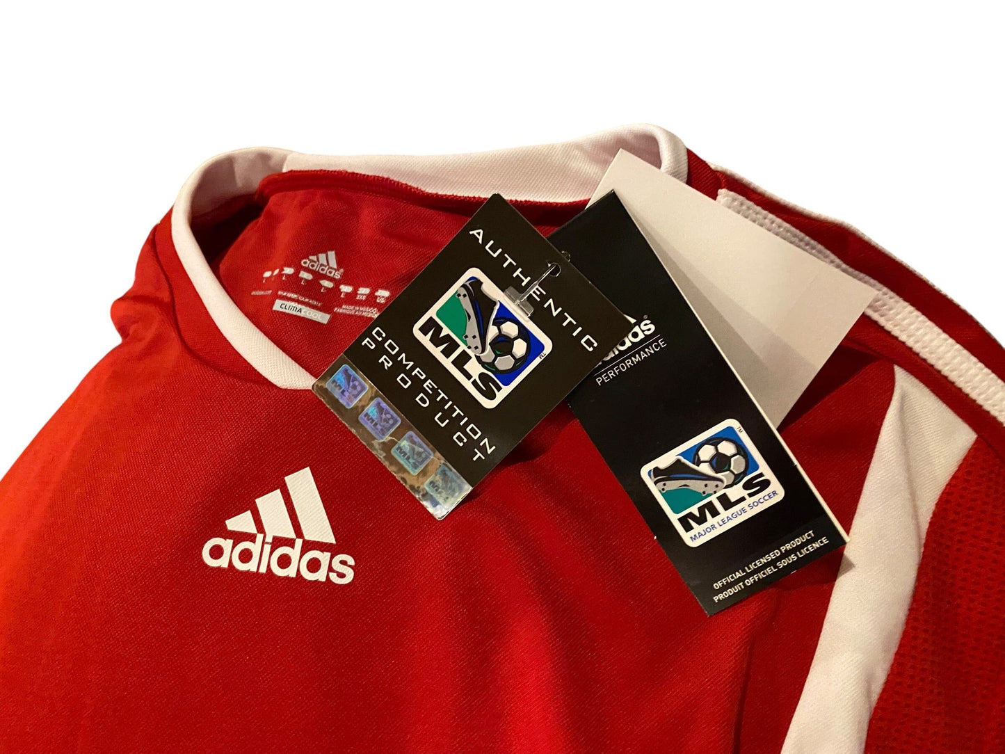 Used NEW Addidas Official MLS Soccer Jersey : RED SIZE LARGE Paintball Gun from CPXBrosPaintball Buy/Sell/Trade Paintball Markers, New Paintball Guns, Paintball Hoppers, Paintball Masks, and Hormesis Headbands