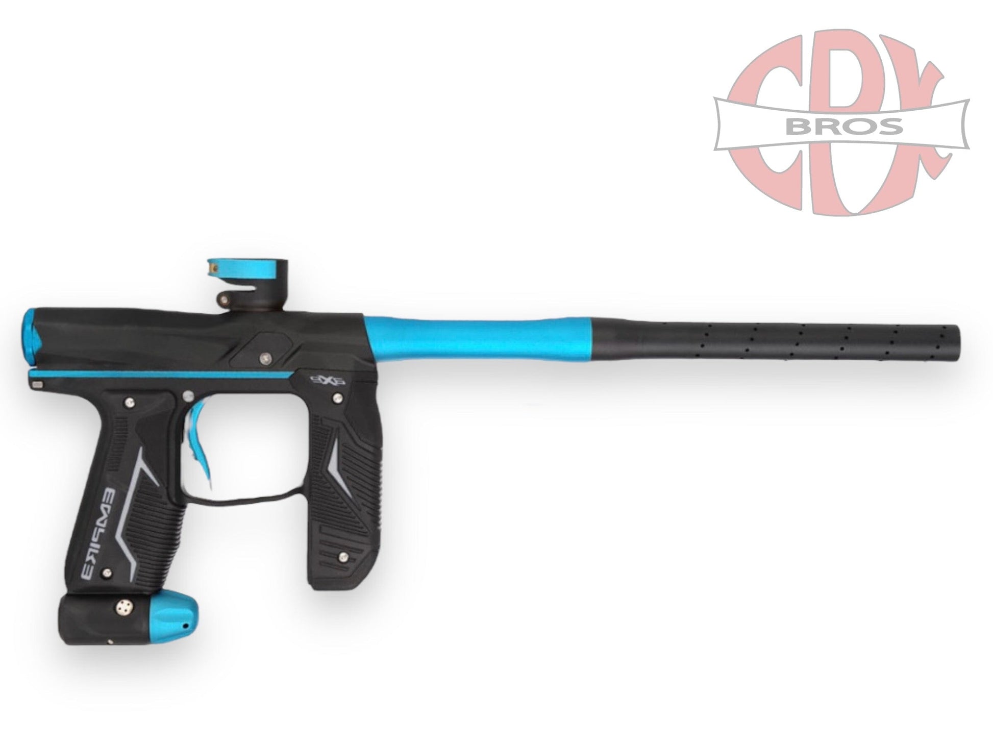 Used New Axe 2.0 Black/Aqua Paintball Gun from CPXBrosPaintball Buy/Sell/Trade Paintball Markers, New Paintball Guns, Paintball Hoppers, Paintball Masks, and Hormesis Headbands