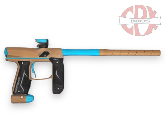 Used New Axe 2.0 Dust Orange/Aqua Paintball Gun from CPXBrosPaintball Buy/Sell/Trade Paintball Markers, New Paintball Guns, Paintball Hoppers, Paintball Masks, and Hormesis Headbands