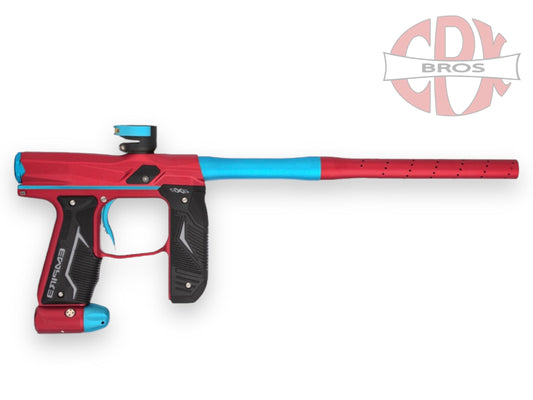 Used New Axe 2.0 Dust Red/Aqua Paintball Gun from CPXBrosPaintball Buy/Sell/Trade Paintball Markers, New Paintball Guns, Paintball Hoppers, Paintball Masks, and Hormesis Headbands