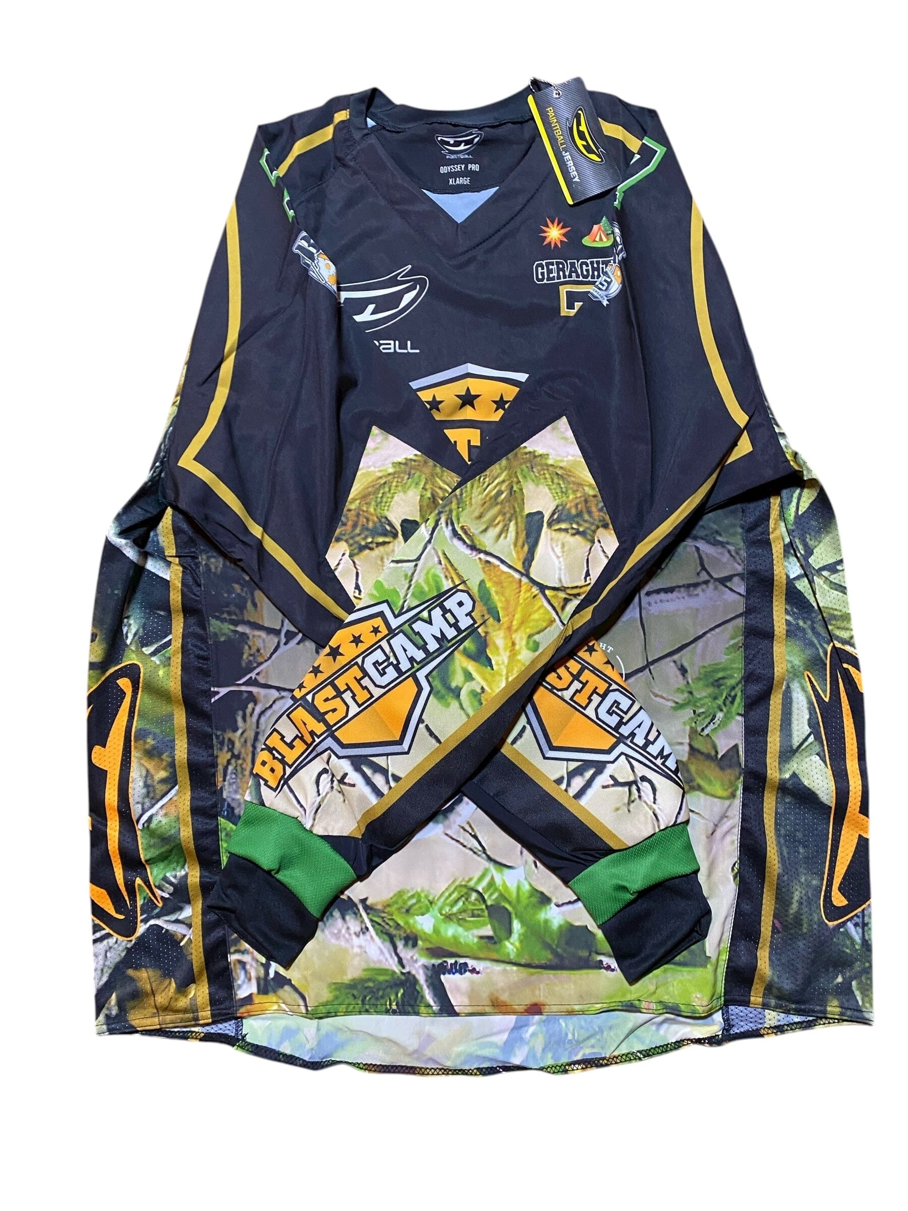 Used NEW BLASTCAMP Paintball Jersey - size XL Paintball Gun from CPXBrosPaintball Buy/Sell/Trade Paintball Markers, New Paintball Guns, Paintball Hoppers, Paintball Masks, and Hormesis Headbands