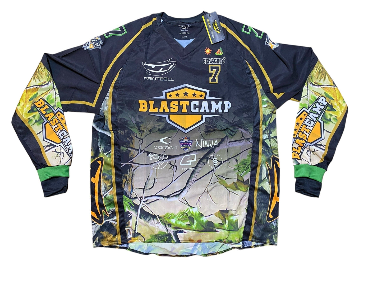 Used NEW BLASTCAMP Paintball Jersey - size XL Paintball Gun from CPXBrosPaintball Buy/Sell/Trade Paintball Markers, New Paintball Guns, Paintball Hoppers, Paintball Masks, and Hormesis Headbands