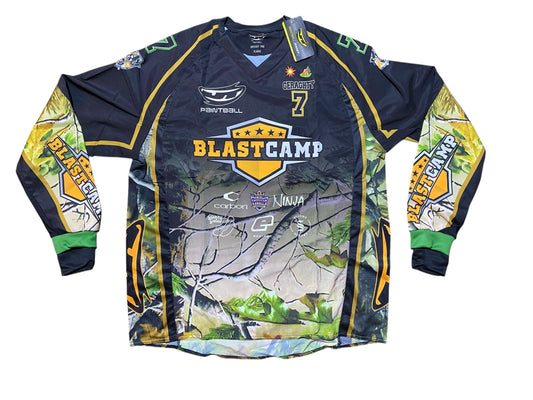 Used NEW BLASTCAMP Paintball Jersey - size XL Paintball Gun from CPXBrosPaintball Buy/Sell/Trade Paintball Markers, New Paintball Guns, Paintball Hoppers, Paintball Masks, and Hormesis Headbands
