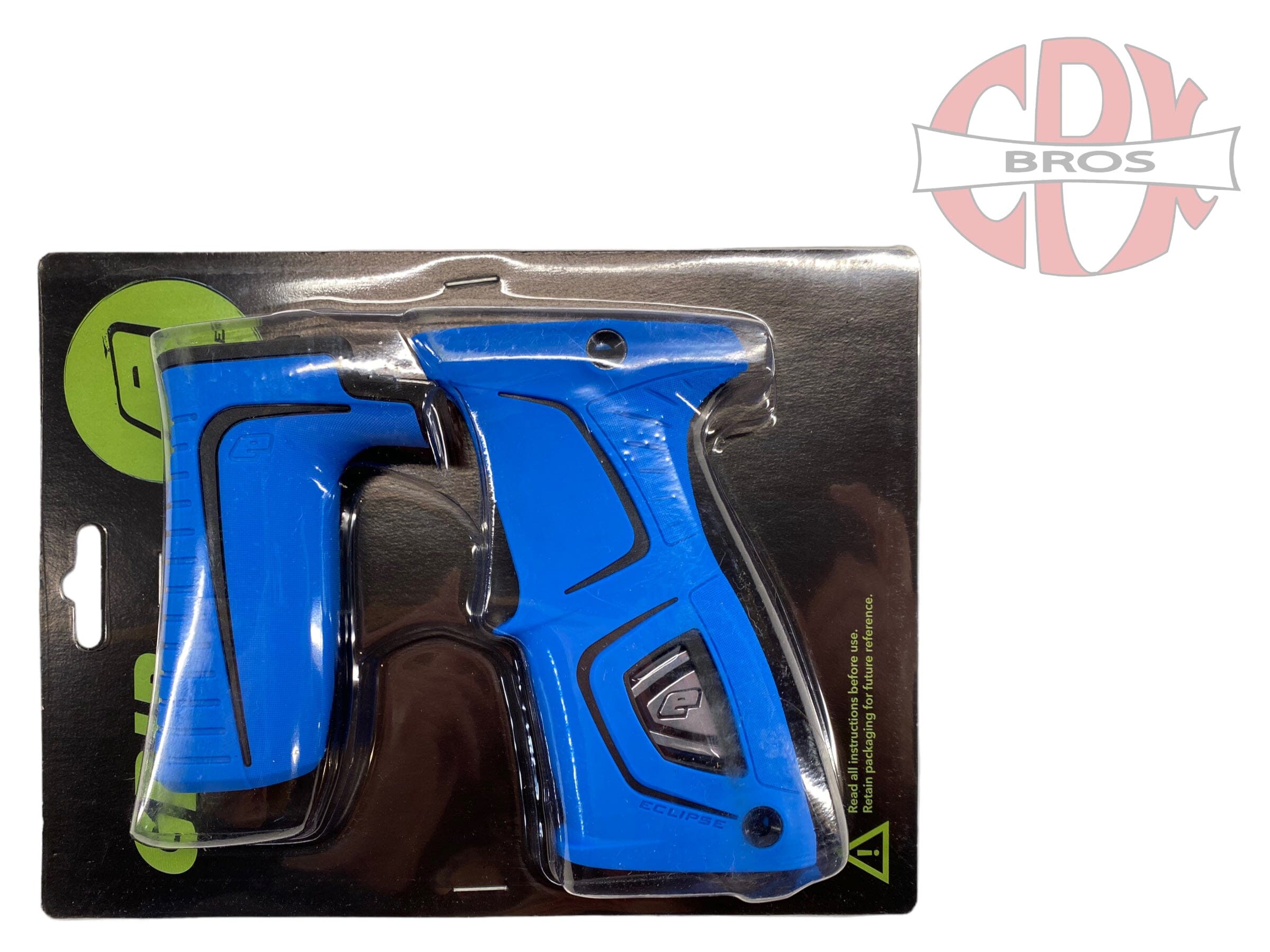 New Blue Eclipse Paintball Grip Kit GTEK 170r Grips Blue