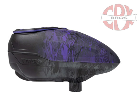 Used New Bunkerkings CTRL2 Loader - Purple Black Highlander Paintball Gun from CPXBrosPaintball Buy/Sell/Trade Paintball Markers, New Paintball Guns, Paintball Hoppers, Paintball Masks, and Hormesis Headbands