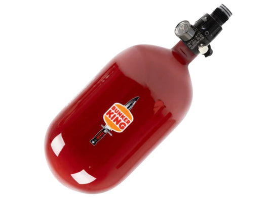 Used NEW Bunkerkings FN Air System - 70ci 4500psi - Blood Red BK Knife Paintball Gun from CPXBrosPaintball Buy/Sell/Trade Paintball Markers, New Paintball Guns, Paintball Hoppers, Paintball Masks, and Hormesis Headbands
