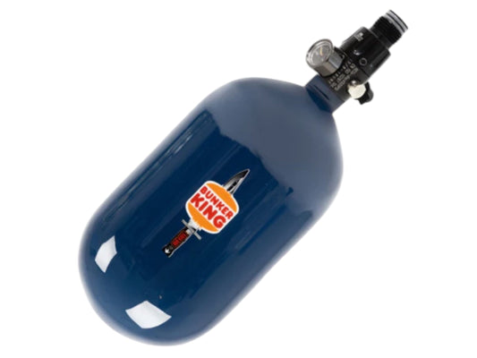 Used NEW Bunkerkings FN Air System - 70ci 4500psi - Midnight Navy BK Knife Paintball Gun from CPXBrosPaintball Buy/Sell/Trade Paintball Markers, New Paintball Guns, Paintball Hoppers, Paintball Masks, and Hormesis Headbands
