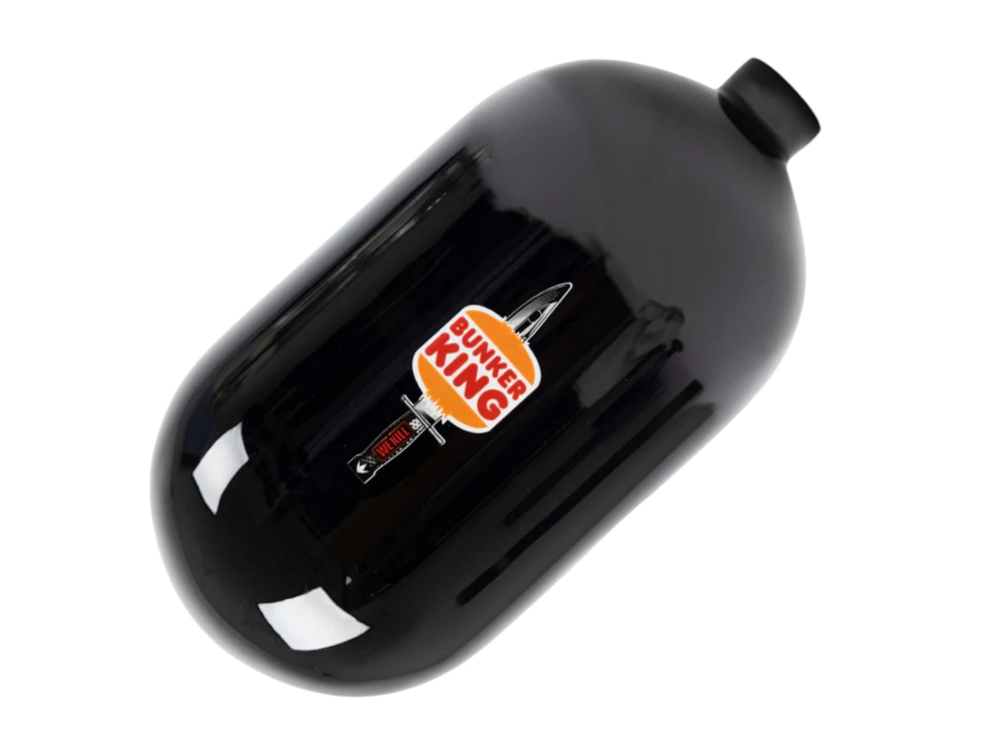 Used NEW Bunkerkings FN Lite Air Bottle Only - 70ci 4500psi - Black BK Knife Paintball Gun from CPXBrosPaintball Buy/Sell/Trade Paintball Markers, New Paintball Guns, Paintball Hoppers, Paintball Masks, and Hormesis Headbands