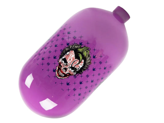 Used NEW Bunkerkings FN Lite Air Bottle Only - 70ci 4500psi - Purple Joker Skull Paintball Gun from CPXBrosPaintball Buy/Sell/Trade Paintball Markers, New Paintball Guns, Paintball Hoppers, Paintball Masks, and Hormesis Headbands