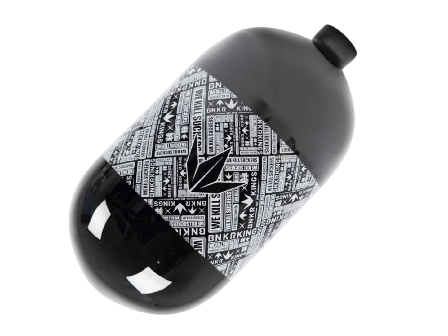 Used NEW Bunkerkings FNLite Air Bottle Only - 70ci 4500psi - Black WKS Paintball Gun from CPXBrosPaintball Buy/Sell/Trade Paintball Markers, New Paintball Guns, Paintball Hoppers, Paintball Masks, and Hormesis Headbands