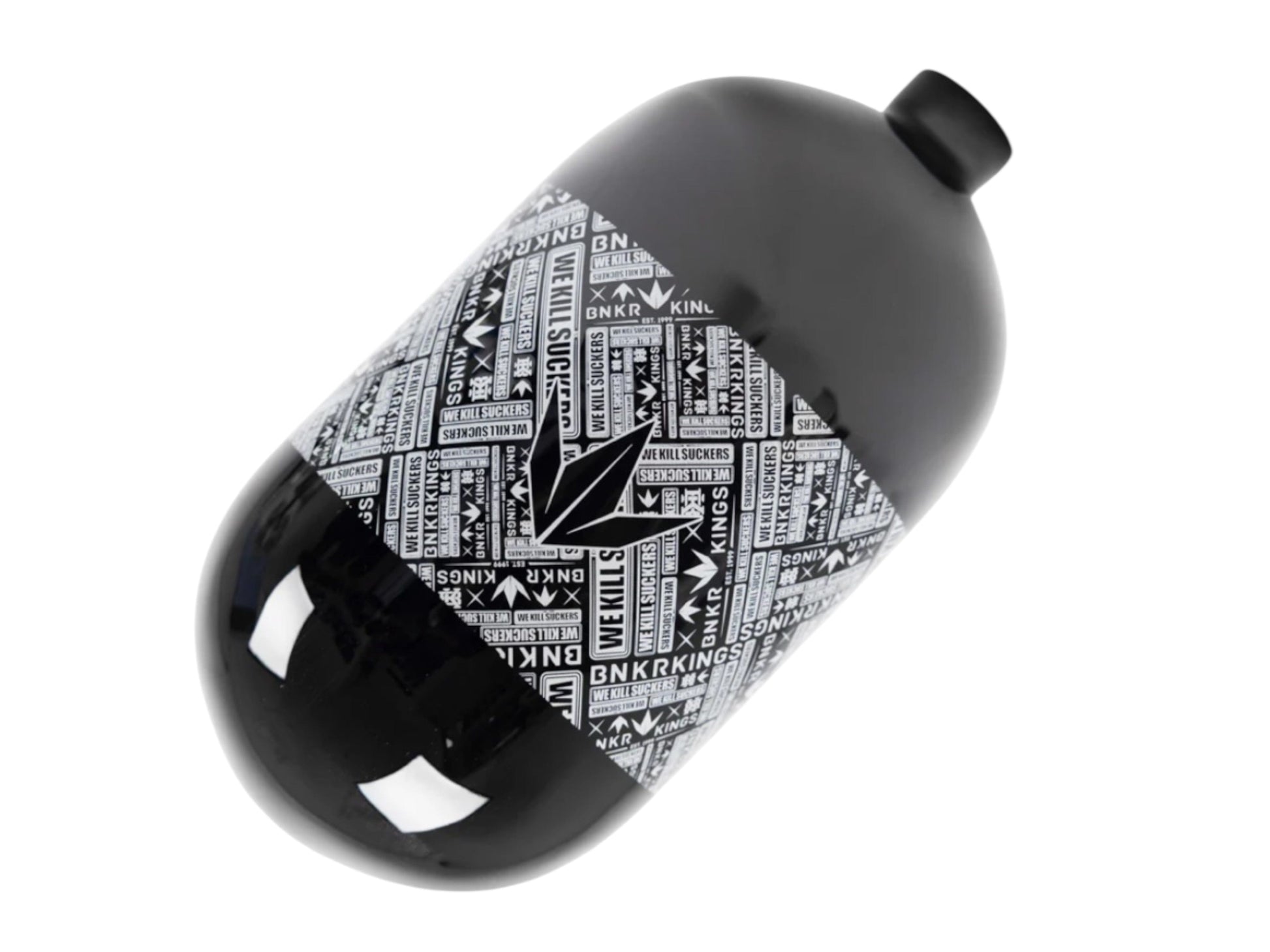 Used NEW Bunkerkings FNLite Air Bottle Only - 70ci 4500psi - Black WKS Paintball Gun from CPXBrosPaintball Buy/Sell/Trade Paintball Markers, New Paintball Guns, Paintball Hoppers, Paintball Masks, and Hormesis Headbands