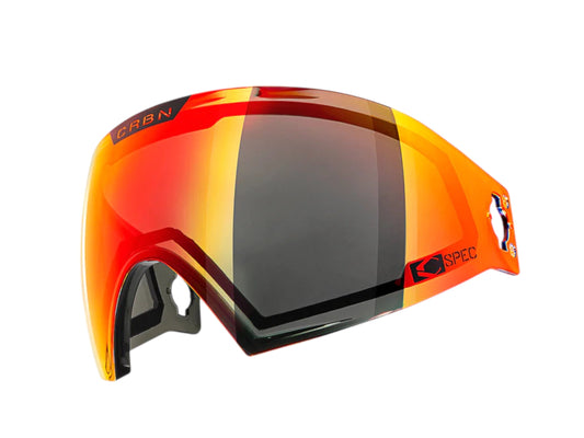 Used NEW Carbon C Spec Highlight Lens- Grey-Red Mirror Paintball Gun from CPXBrosPaintball Buy/Sell/Trade Paintball Markers, New Paintball Guns, Paintball Hoppers, Paintball Masks, and Hormesis Headbands