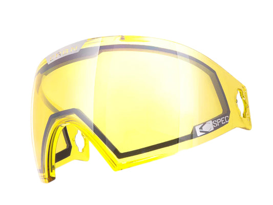 Used NEW Carbon C Spec Lowlight Lens- Yellow- Clear Mirror Paintball Gun from CPXBrosPaintball Buy/Sell/Trade Paintball Markers, New Paintball Guns, Paintball Hoppers, Paintball Masks, and Hormesis Headbands