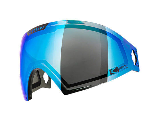 Used NEW Carbon C Spec Midnight Lens- Grey-Cyan Mirror Paintball Gun from CPXBrosPaintball Buy/Sell/Trade Paintball Markers, New Paintball Guns, Paintball Hoppers, Paintball Masks, and Hormesis Headbands