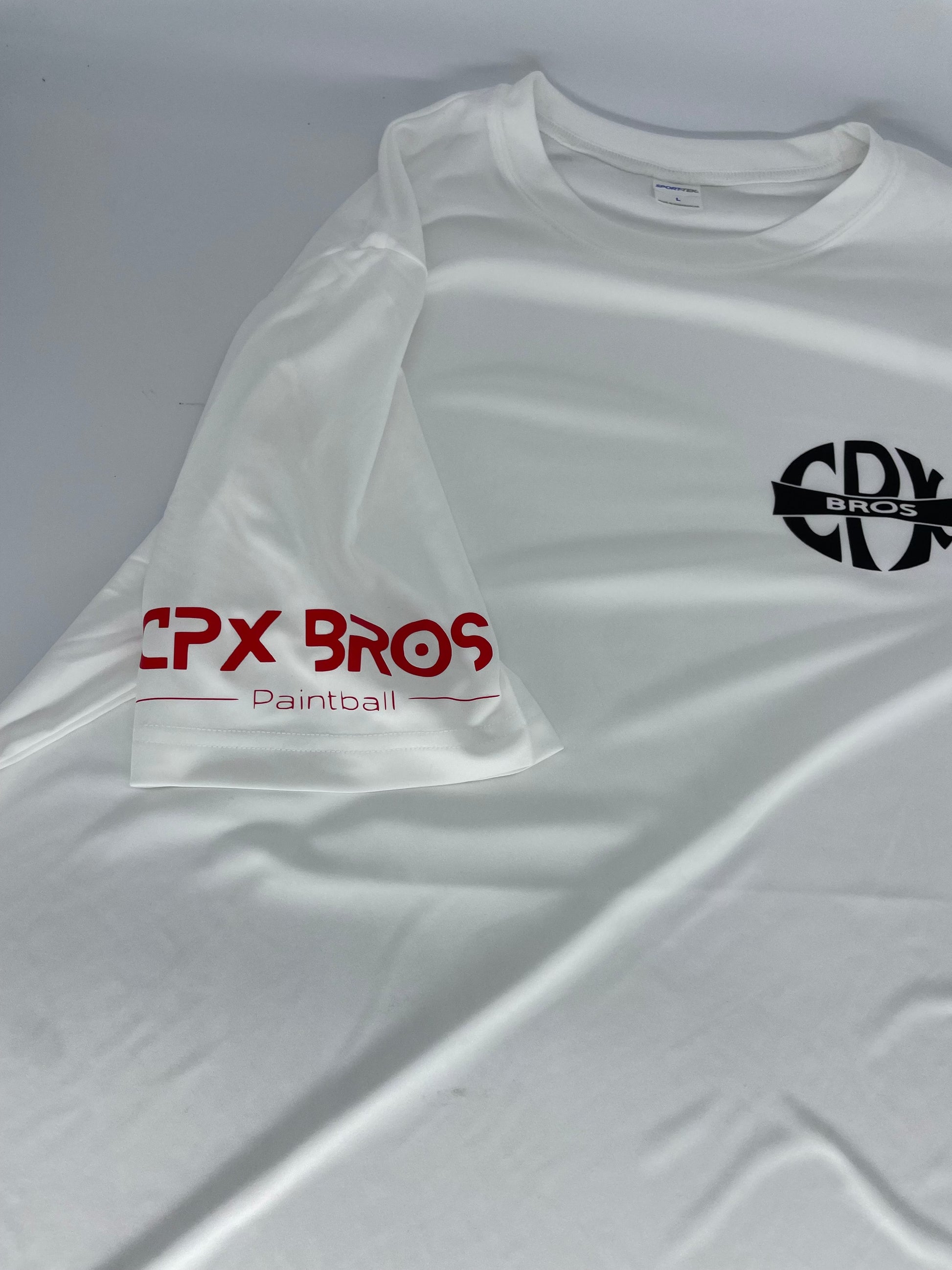 Used NEW CpxBros Paintball Tech T Shirt- Large Paintball Gun from CPXBrosPaintball Buy/Sell/Trade Paintball Markers, New Paintball Guns, Paintball Hoppers, Paintball Masks, and Hormesis Headbands