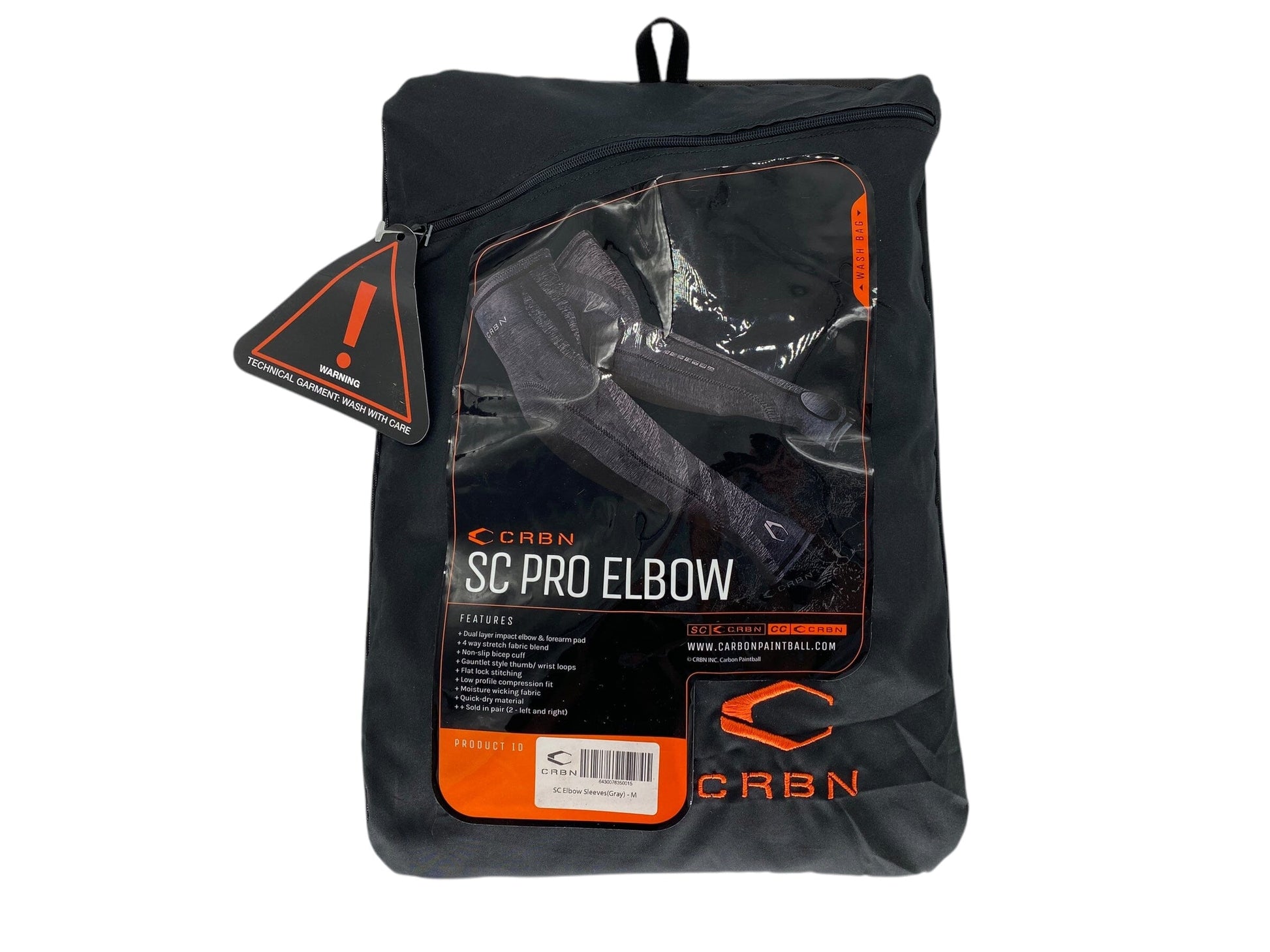 Used New CRBN SC Elbow Sleeves(Gray) - M Paintball Gun from CPXBrosPaintball Buy/Sell/Trade Paintball Markers, New Paintball Guns, Paintball Hoppers, Paintball Masks, and Hormesis Headbands