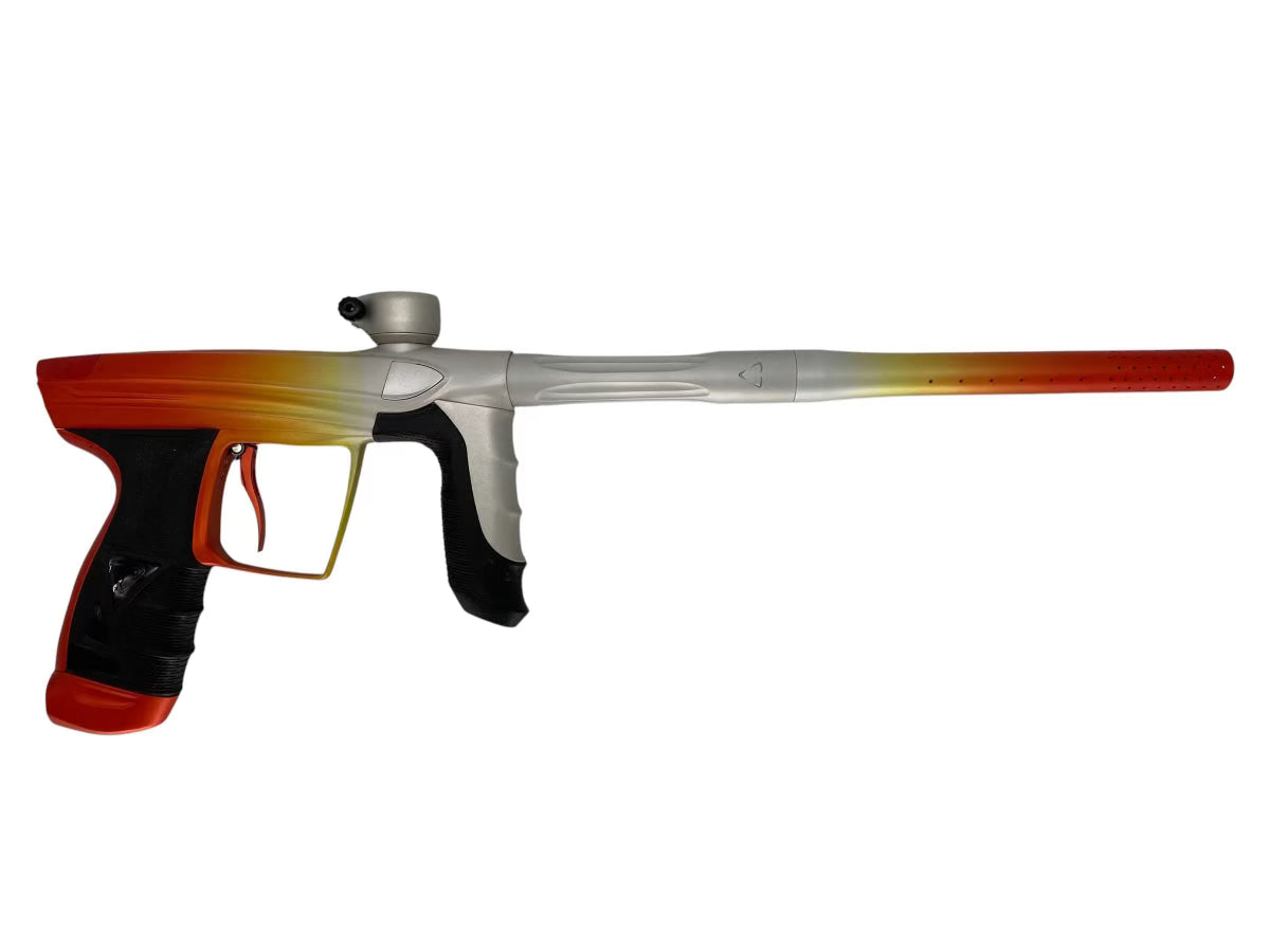 Used NEW DLX LUXE AIRE -Orange Creamsicle Fade Cpx Black Label Paintball Gun Paintball Gun from CPXBrosPaintball Buy/Sell/Trade Paintball Markers, New Paintball Guns, Paintball Hoppers, Paintball Masks, and Hormesis Headbands
