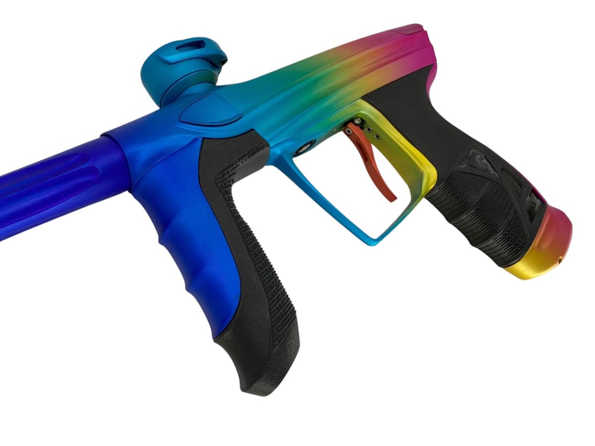 Used NEW DLX LUXE AIRE -Rainbow Skittle Fade Cpx Black Label Paintball Gun Paintball Gun from CPXBrosPaintball Buy/Sell/Trade Paintball Markers, New Paintball Guns, Paintball Hoppers, Paintball Masks, and Hormesis Headbands