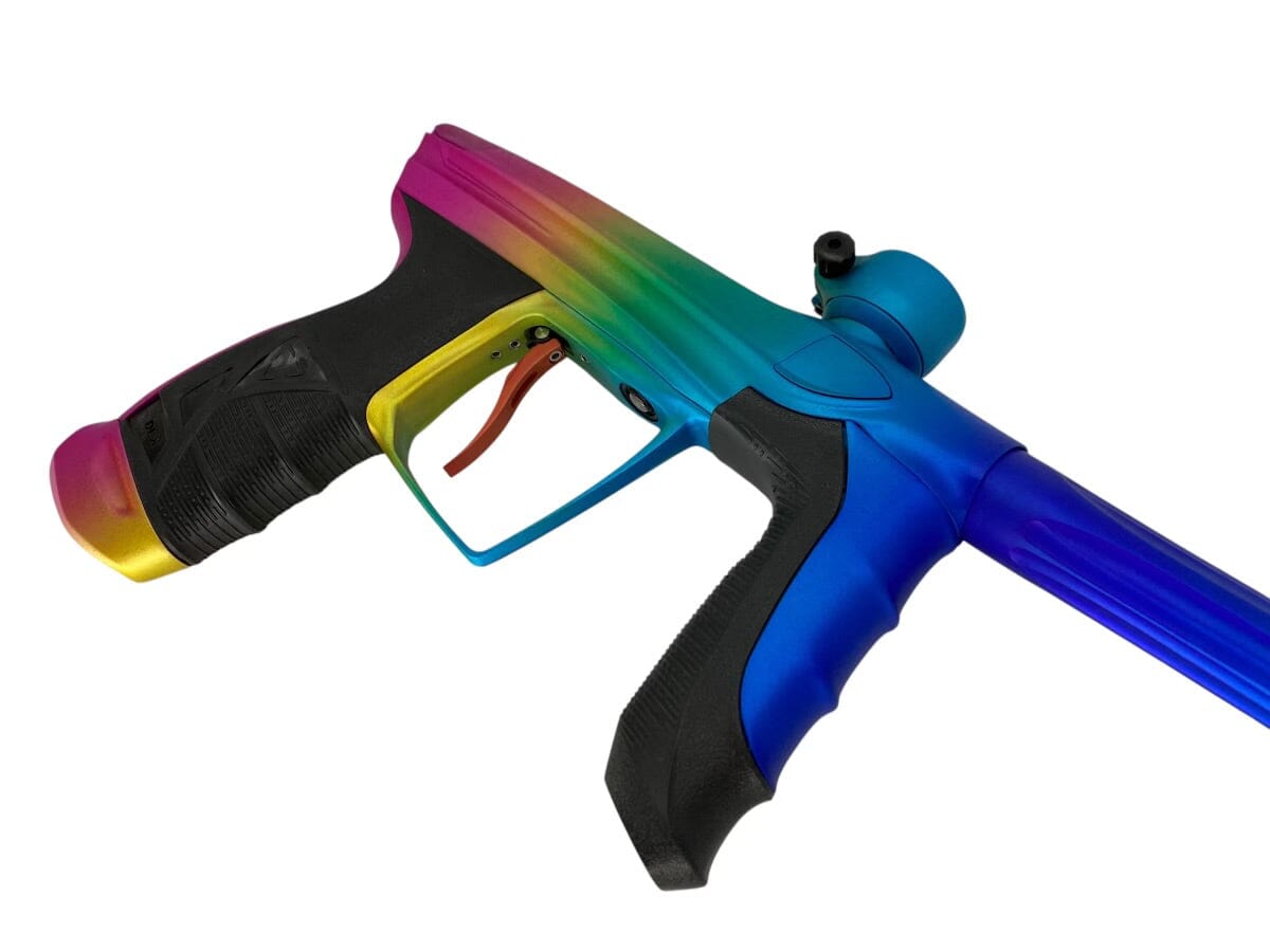 Used NEW DLX LUXE AIRE -Rainbow Skittle Fade Cpx Black Label Paintball Gun Paintball Gun from CPXBrosPaintball Buy/Sell/Trade Paintball Markers, New Paintball Guns, Paintball Hoppers, Paintball Masks, and Hormesis Headbands