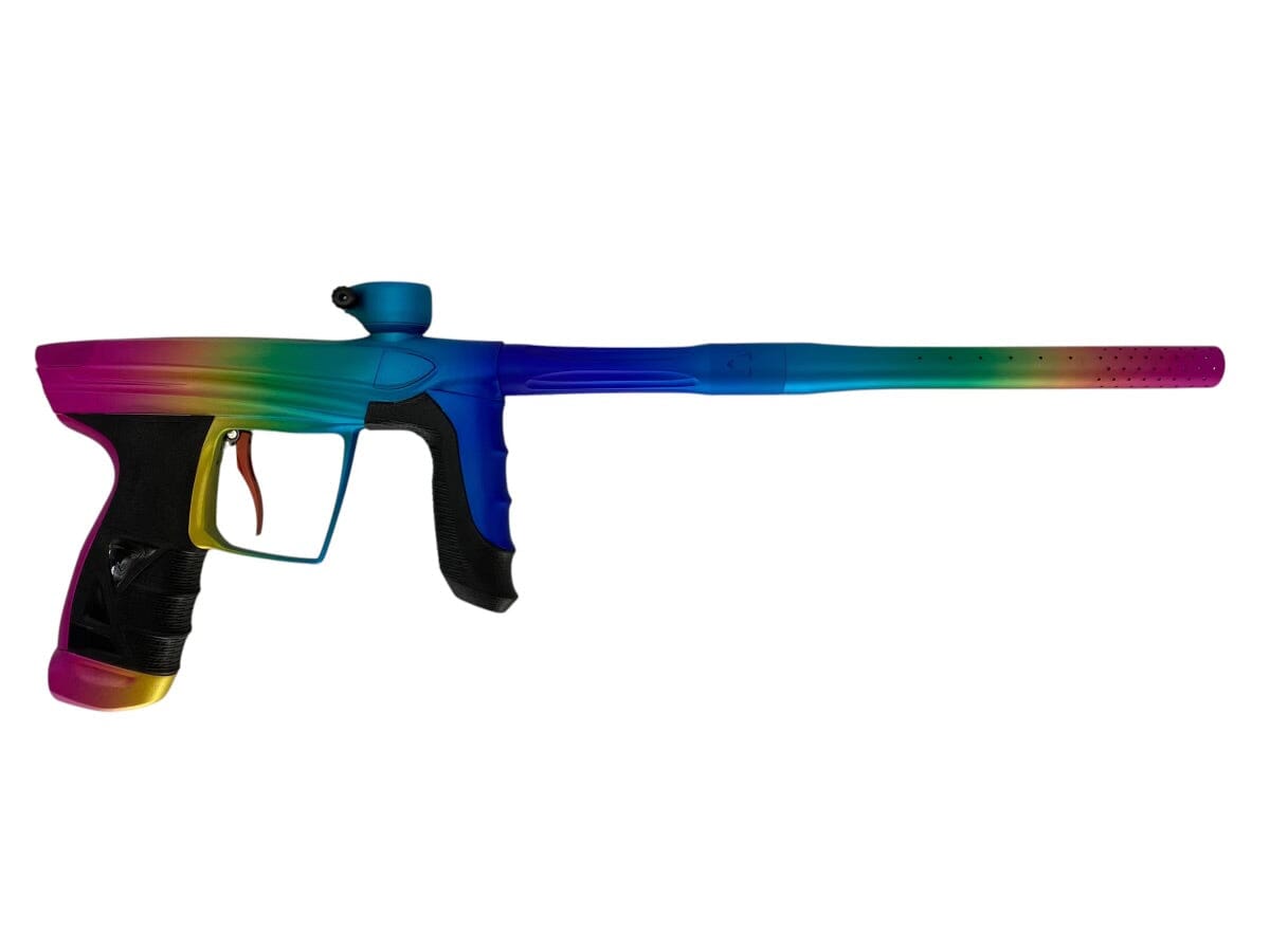Used NEW DLX LUXE AIRE -Rainbow Skittle Fade Cpx Black Label Paintball Gun Paintball Gun from CPXBrosPaintball Buy/Sell/Trade Paintball Markers, New Paintball Guns, Paintball Hoppers, Paintball Masks, and Hormesis Headbands