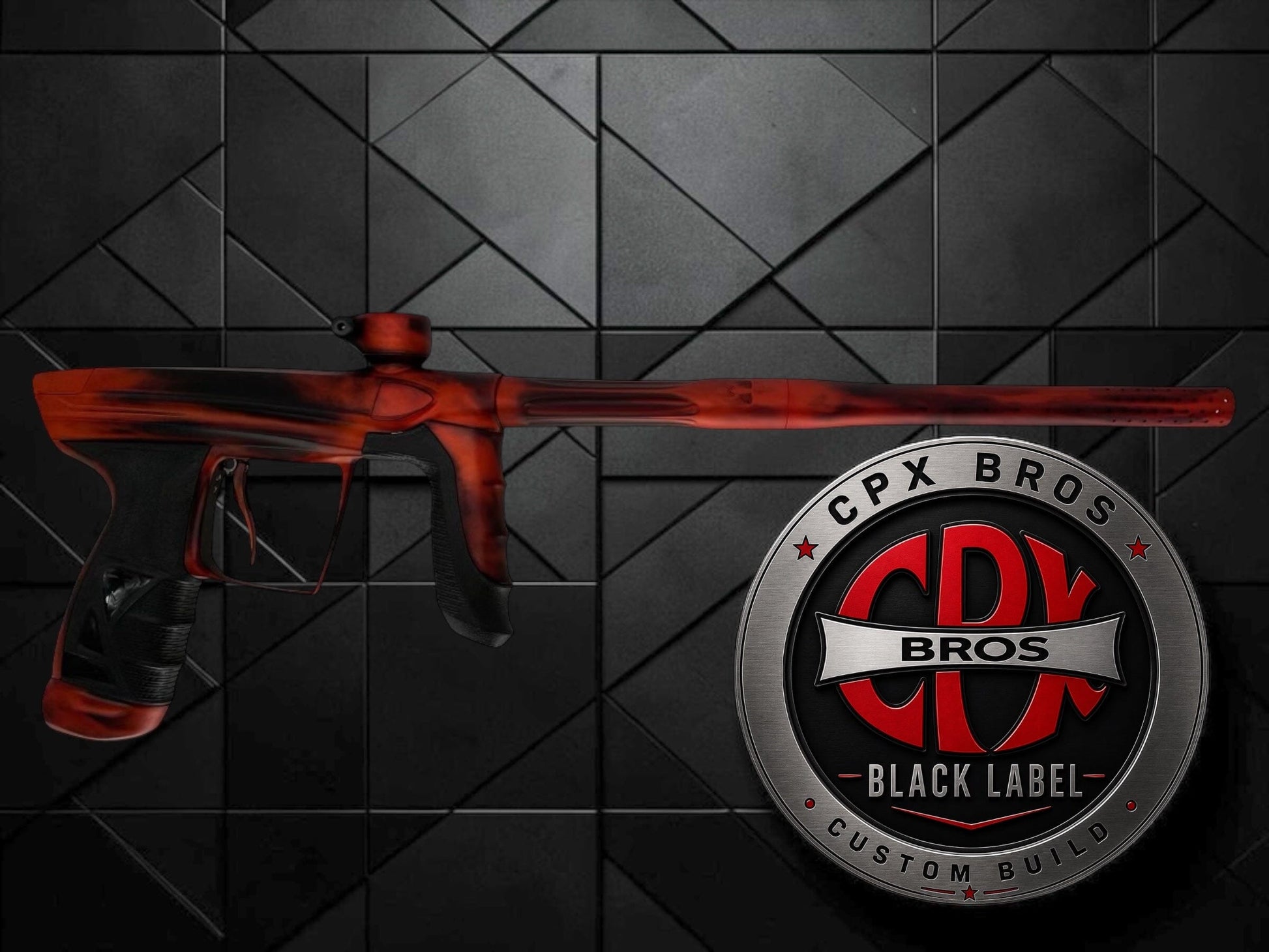 Used NEW DLX LUXE AIRE -Red Acid Cpx Black Label Paintball Gun Paintball Gun from CPXBrosPaintball Buy/Sell/Trade Paintball Markers, New Paintball Guns, Paintball Hoppers, Paintball Masks, and Hormesis Headbands