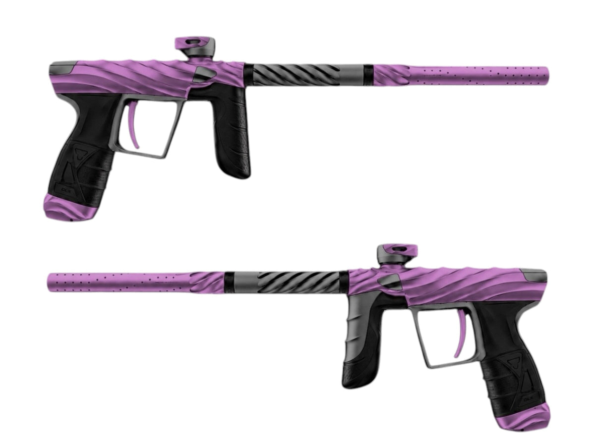 Used New Dlx/Method/Twister Luxe Aire “Storm Bloom” Matte Lavender/Matte Grey Paintball Gun Paintball Gun from CPXBrosPaintball Buy/Sell/Trade Paintball Markers, New Paintball Guns, Paintball Hoppers, Paintball Masks, and Hormesis Headbands