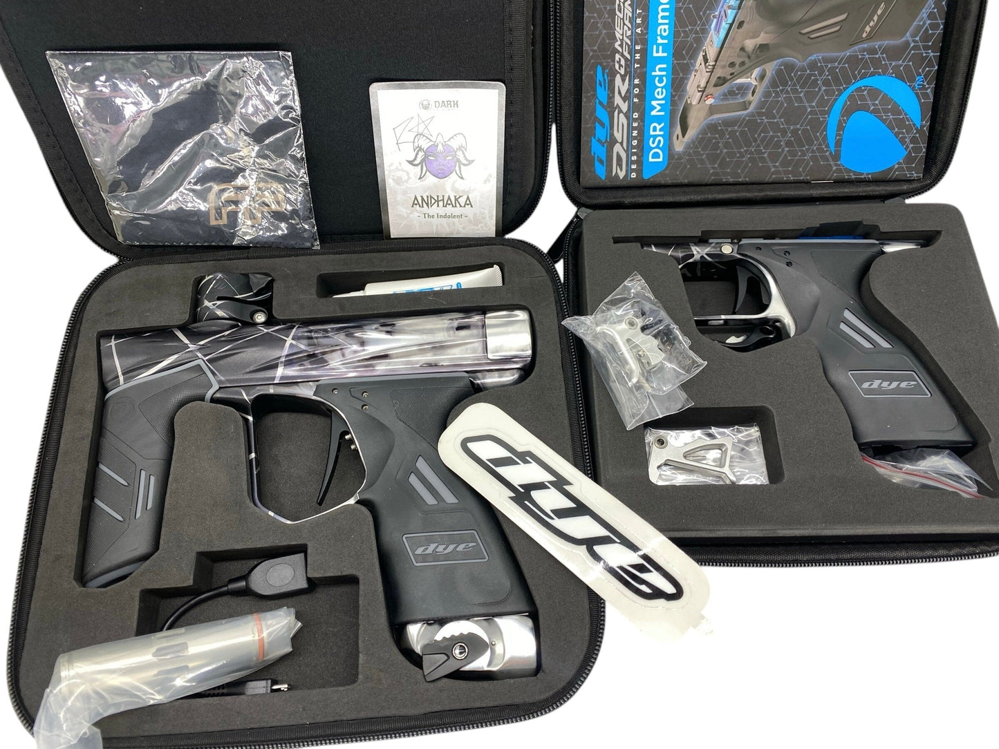 Used NEW Dye Dsr+ Dark V1 W/Mech Paintball Gun Paintball Gun from CPXBrosPaintball Buy/Sell/Trade Paintball Markers, New Paintball Guns, Paintball Hoppers, Paintball Masks, and Hormesis Headbands