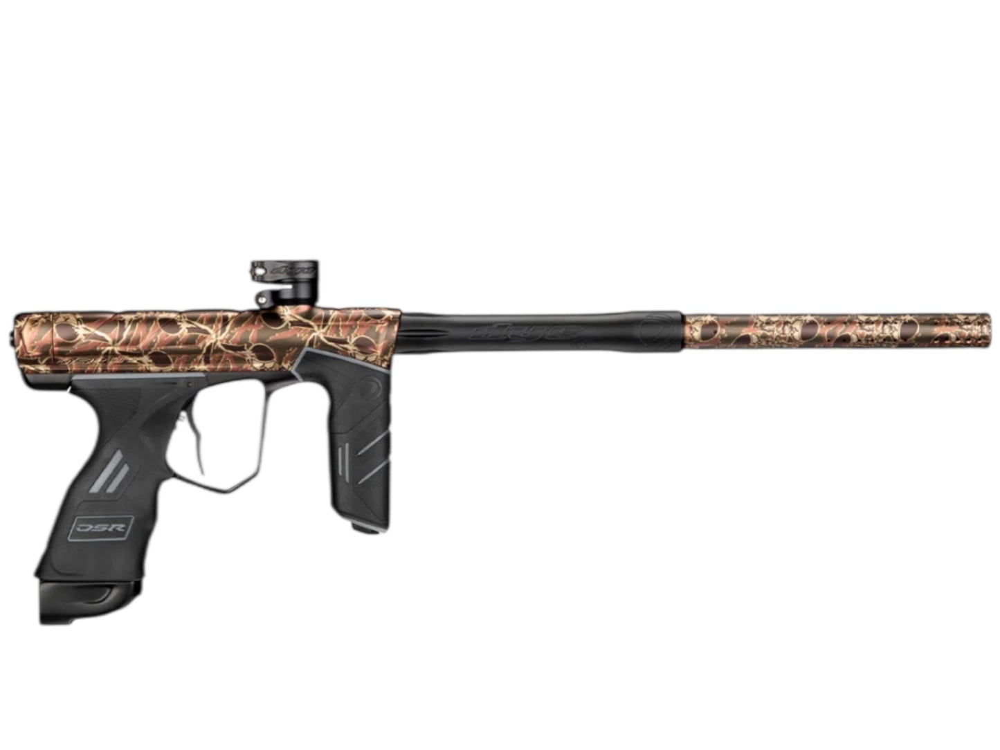 Used NEW DYE DSR PRO - LE SANDANA - OLIVE SKULLS Paintball Gun from CPXBrosPaintball Buy/Sell/Trade Paintball Markers, New Paintball Guns, Paintball Hoppers, Paintball Masks, and Hormesis Headbands