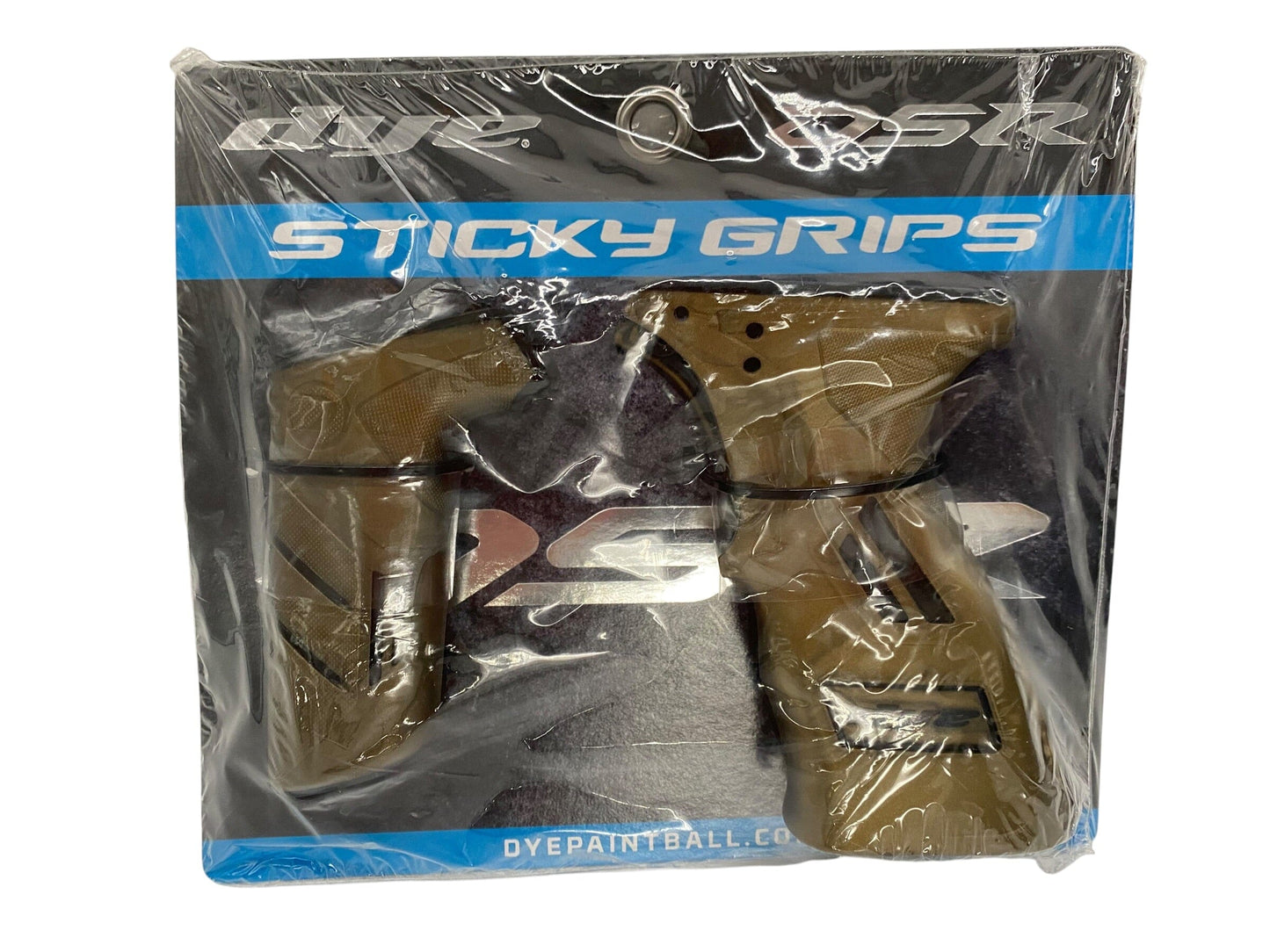 Used NEW Dye DSR/DSR+/DSR Pro Sticky Grip Kit - Gold / Black Paintball Gun from CPXBrosPaintball Buy/Sell/Trade Paintball Markers, New Paintball Guns, Paintball Hoppers, Paintball Masks, and Hormesis Headbands