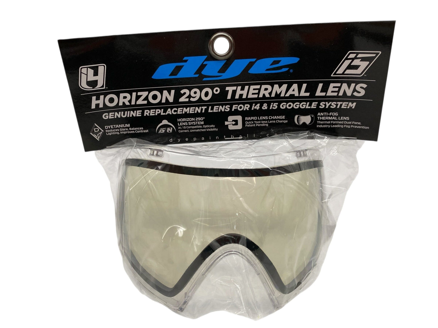 Used NEW Dye i4 Thermal Paintball Goggle Lens - Clear Paintball Gun from CPXBrosPaintball Buy/Sell/Trade Paintball Markers, New Paintball Guns, Paintball Hoppers, Paintball Masks, and Hormesis Headbands