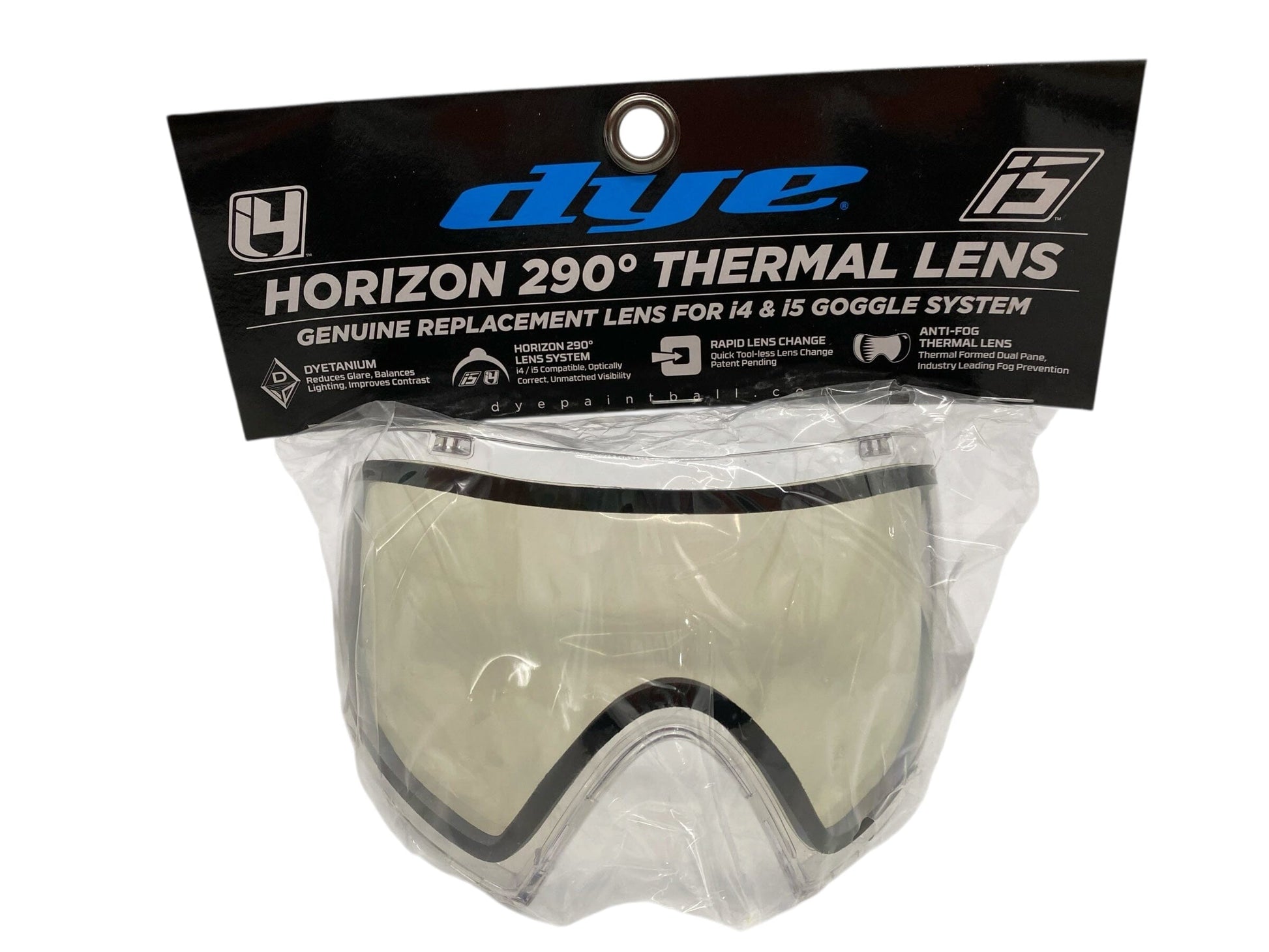 Used NEW Dye i4 Thermal Paintball Goggle Lens - Clear Paintball Gun from CPXBrosPaintball Buy/Sell/Trade Paintball Markers, New Paintball Guns, Paintball Hoppers, Paintball Masks, and Hormesis Headbands