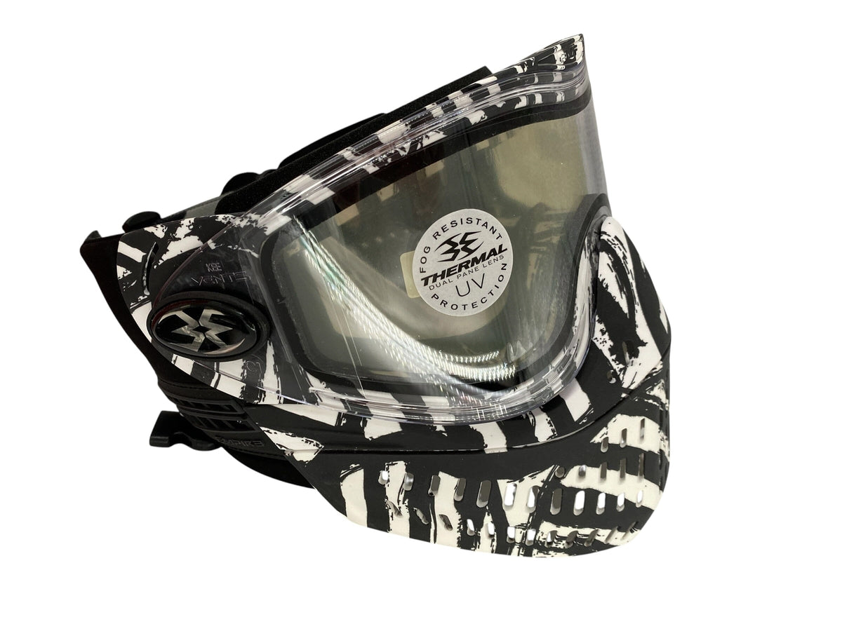 Used NEW Empire e-Flex Paintball Mask / Goggle - LE Zebra Paintball Gun from CPXBrosPaintball Buy/Sell/Trade Paintball Markers, New Paintball Guns, Paintball Hoppers, Paintball Masks, and Hormesis Headbands