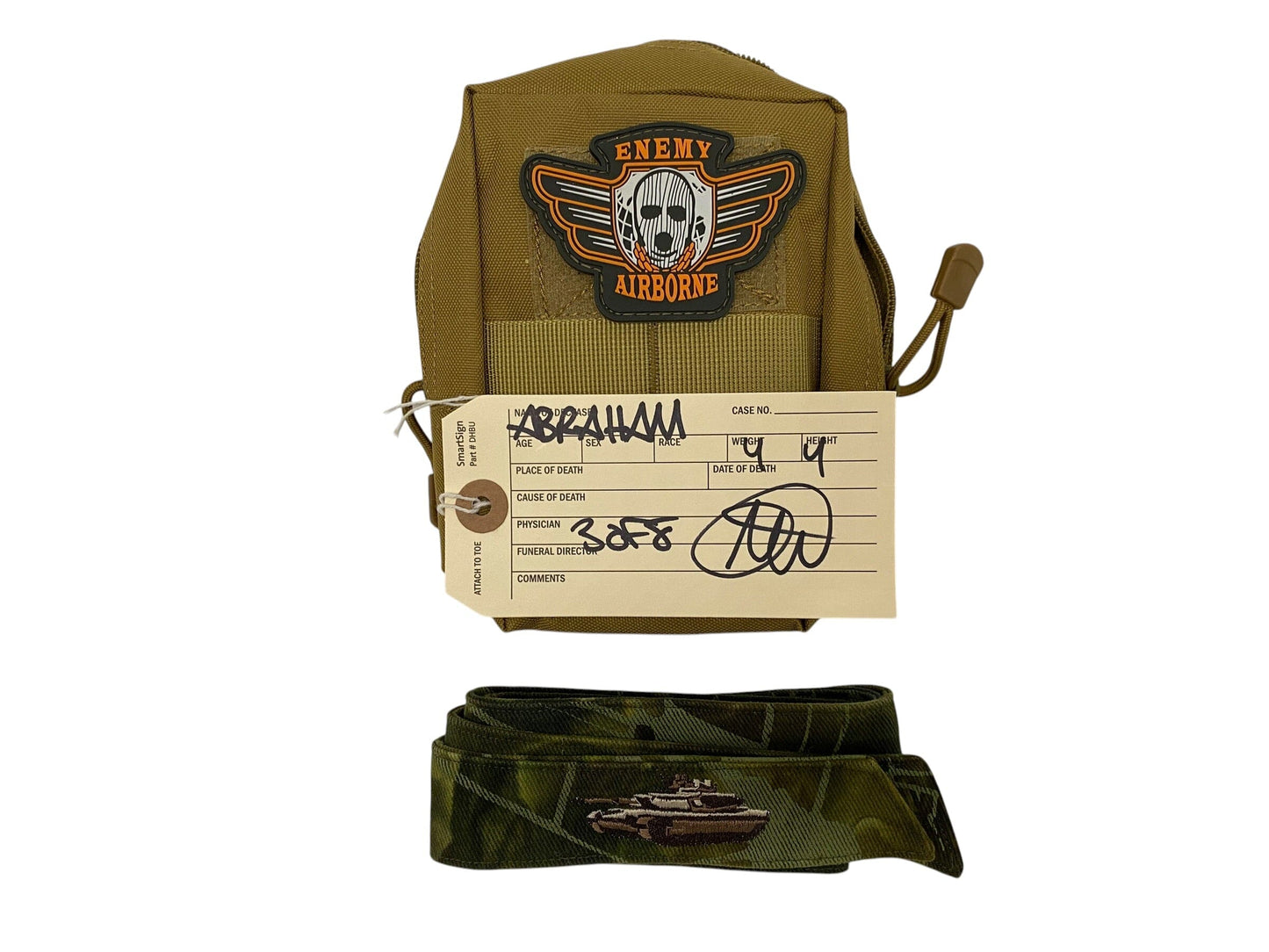 Used NEW ENEMY OF THE STATE Headband : AIRBORNE - Abraham (3 of 8) Paintball Gun from CPXBrosPaintball Buy/Sell/Trade Paintball Markers, New Paintball Guns, Paintball Hoppers, Paintball Masks, and Hormesis Headbands