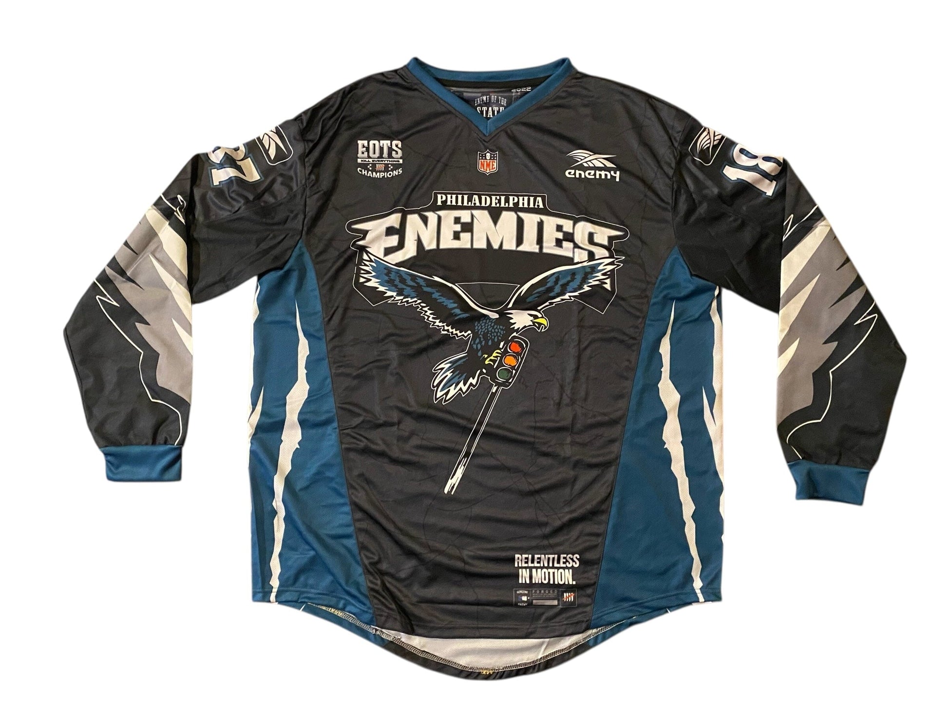 Used NEW ENEMY OF THE STATE Paintball Jersey : size 4XL Paintball Gun from CPXBrosPaintball Buy/Sell/Trade Paintball Markers, New Paintball Guns, Paintball Hoppers, Paintball Masks, and Hormesis Headbands