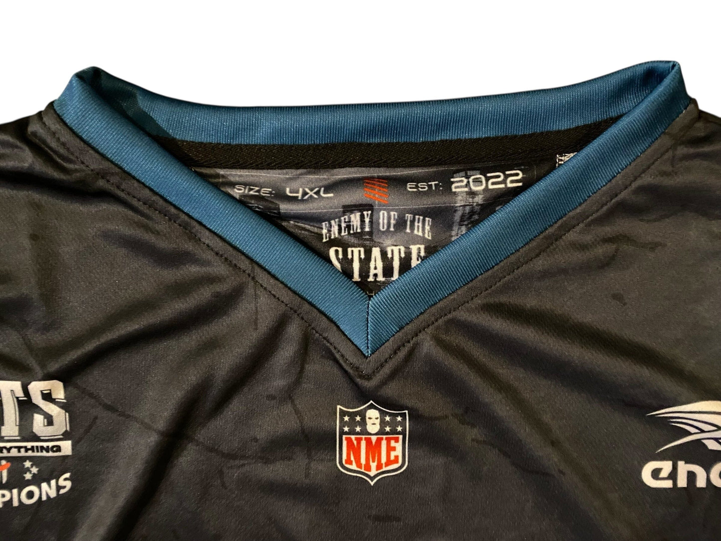 Used NEW ENEMY OF THE STATE Paintball Jersey : size 4XL Paintball Gun from CPXBrosPaintball Buy/Sell/Trade Paintball Markers, New Paintball Guns, Paintball Hoppers, Paintball Masks, and Hormesis Headbands