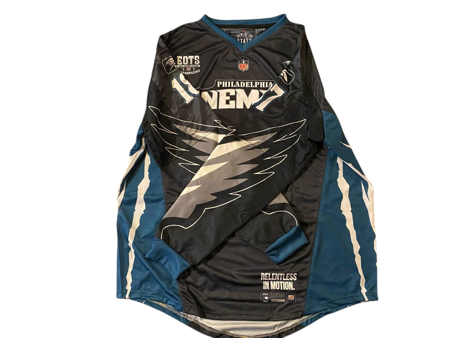 Used NEW ENEMY OF THE STATE Paintball Jersey : size 4XL Paintball Gun from CPXBrosPaintball Buy/Sell/Trade Paintball Markers, New Paintball Guns, Paintball Hoppers, Paintball Masks, and Hormesis Headbands