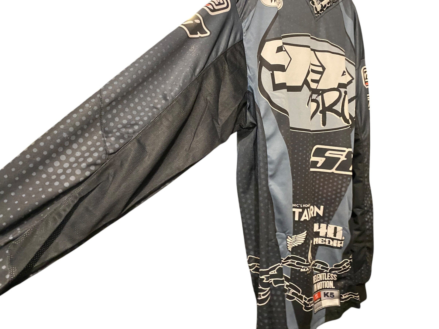 Used NEW ENEMY OF THE STATE Paintball Jersey STEP BROS : Size 2XL Paintball Gun from CPXBrosPaintball Buy/Sell/Trade Paintball Markers, New Paintball Guns, Paintball Hoppers, Paintball Masks, and Hormesis Headbands
