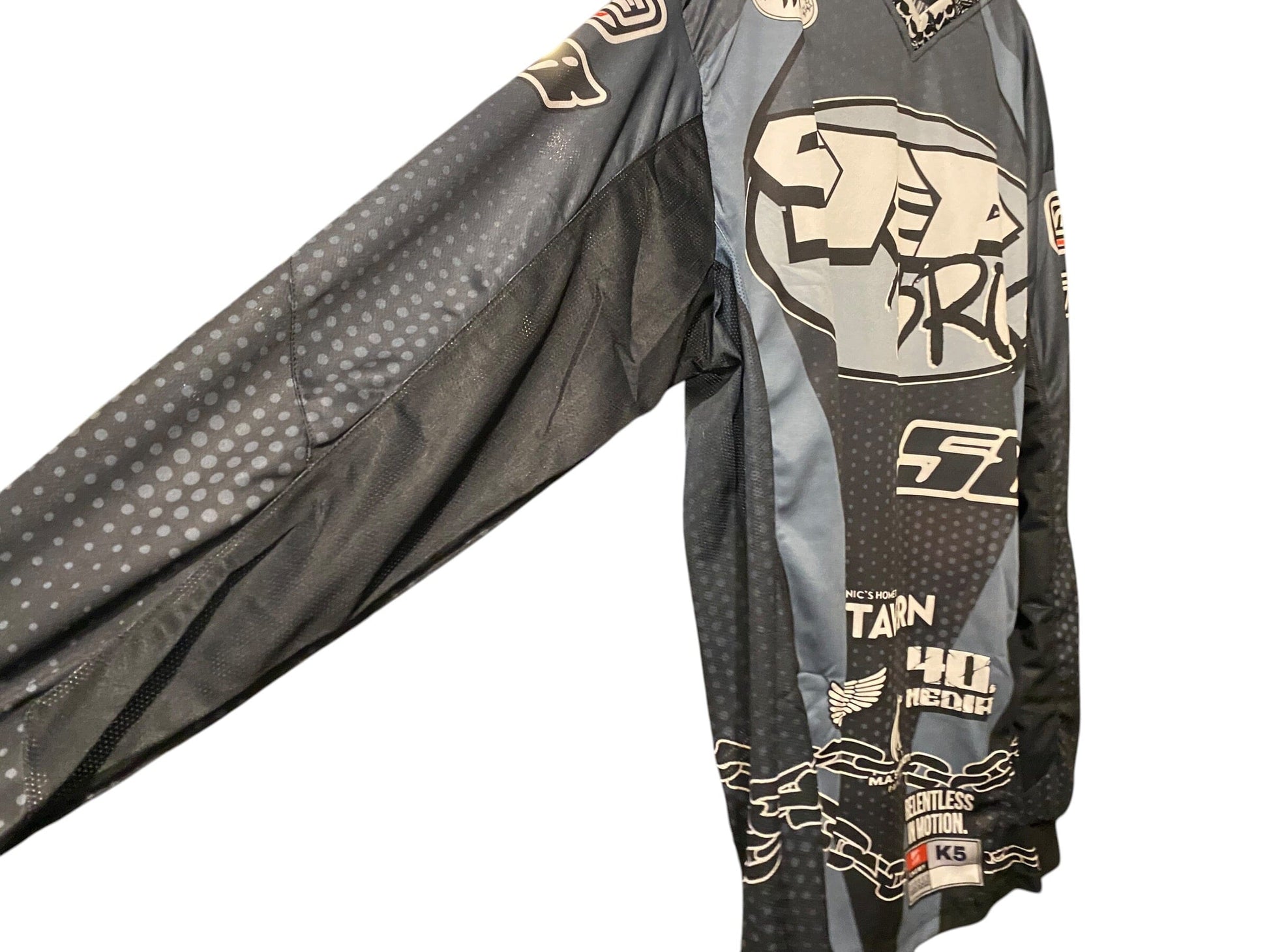 Used NEW ENEMY OF THE STATE Paintball Jersey STEP BROS : Size 2XL Paintball Gun from CPXBrosPaintball Buy/Sell/Trade Paintball Markers, New Paintball Guns, Paintball Hoppers, Paintball Masks, and Hormesis Headbands