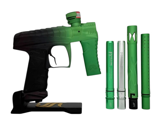 Used NEW FORCE V2 DRAGON- BLACK/GREEN FADE- Paintball Gun from CPXBrosPaintball Buy/Sell/Trade Paintball Markers, New Paintball Guns, Paintball Hoppers, Paintball Masks, and Hormesis Headbands