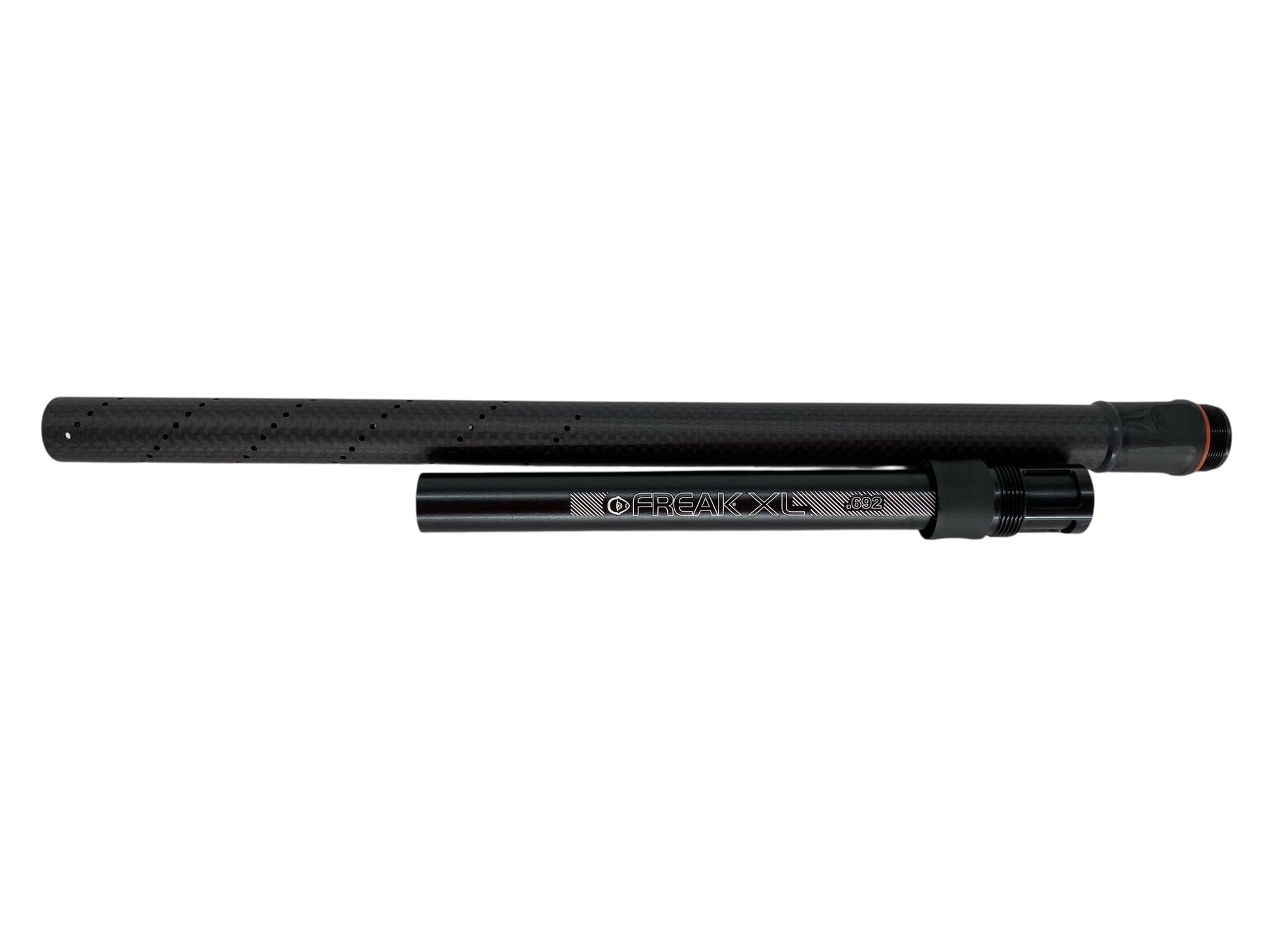 Used New Freak Carbon Fiber XL 16” Paintball Gun Barrel Autococker Threaded Paintball Gun from CPXBrosPaintball Buy/Sell/Trade Paintball Markers, New Paintball Guns, Paintball Hoppers, Paintball Masks, and Hormesis Headbands