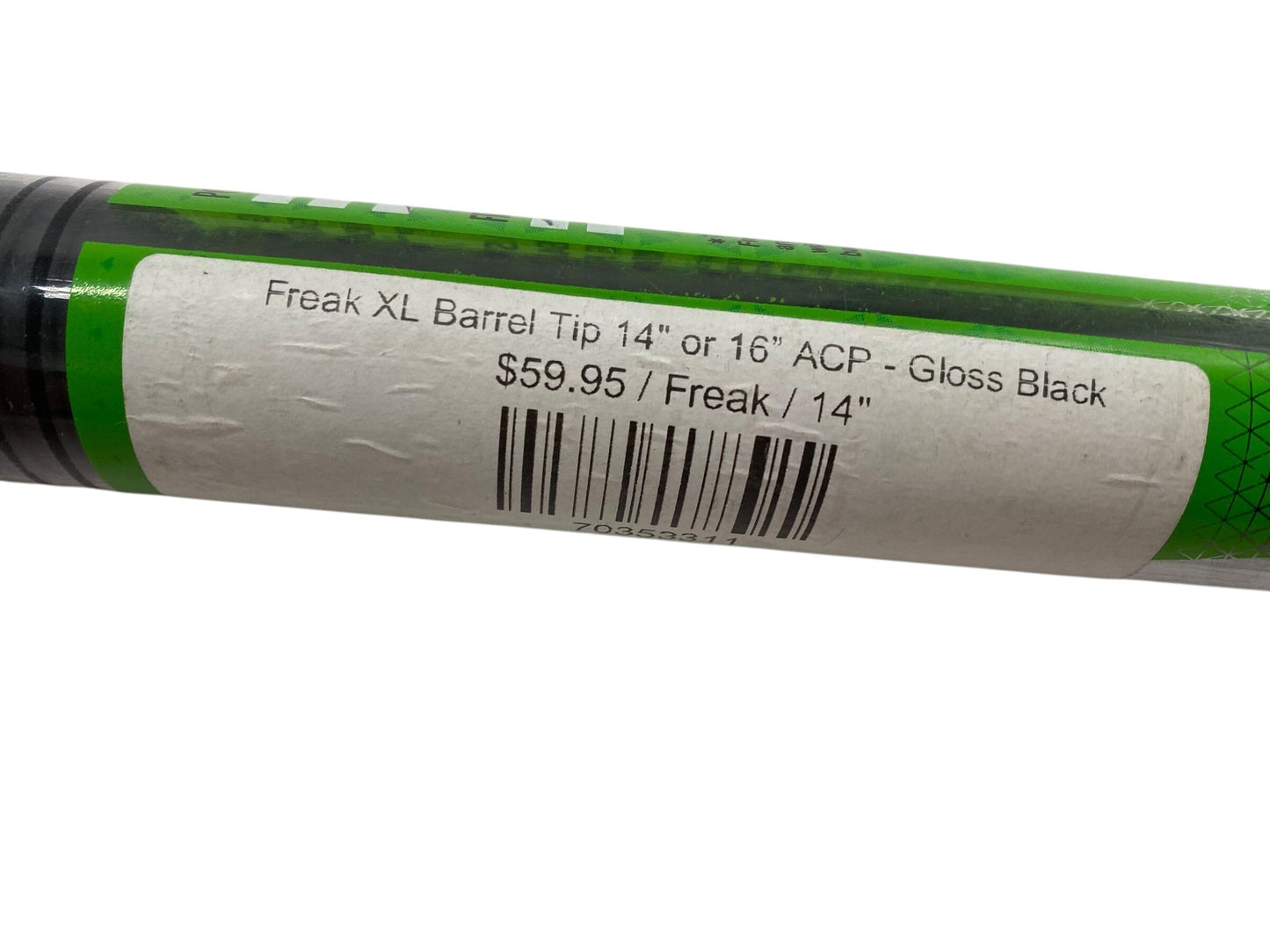 Used New Freak XL ACP Barrel Front /Tip - 14" - Black Paintball Gun from CPXBrosPaintball Buy/Sell/Trade Paintball Markers, New Paintball Guns, Paintball Hoppers, Paintball Masks, and Hormesis Headbands