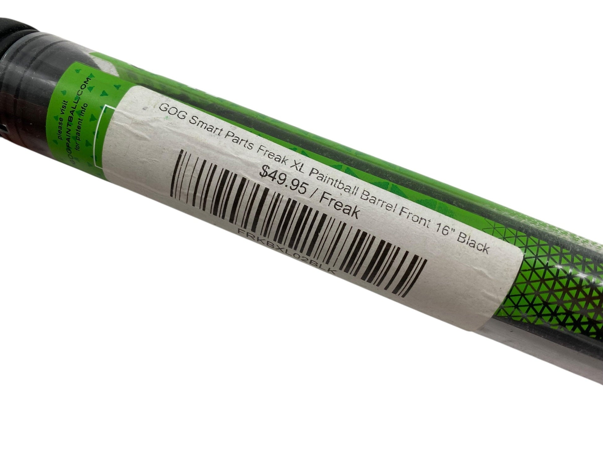 Used NEW GOG Freak XL Barrel Front / Tip - The Freak - 16" - Black Paintball Gun from CPXBrosPaintball Buy/Sell/Trade Paintball Markers, New Paintball Guns, Paintball Hoppers, Paintball Masks, and Hormesis Headbands